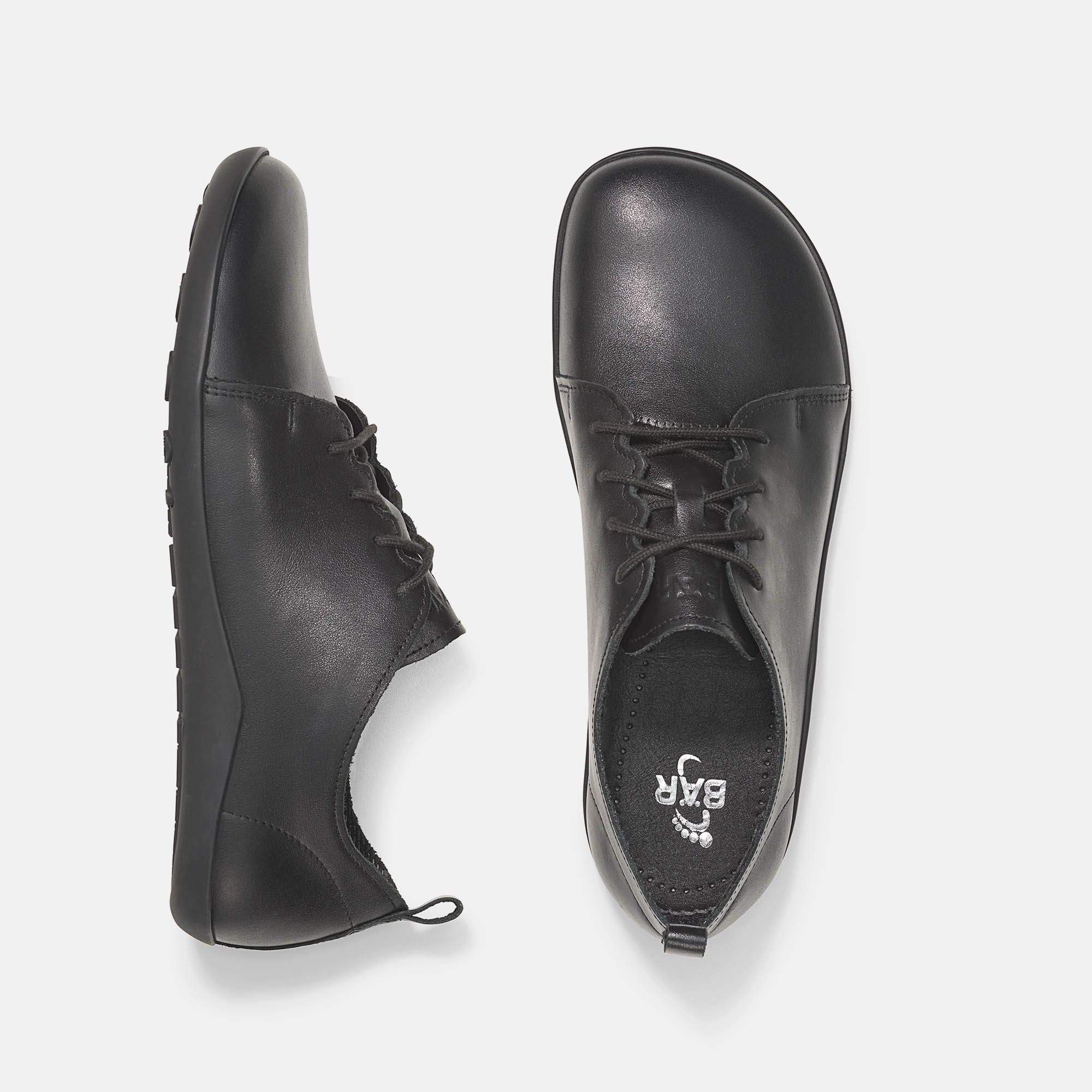 BÄR Schuhe Damenschuhe Freizeitschuhe Joyce schwarz Kalbnappaleder Ansicht von oben