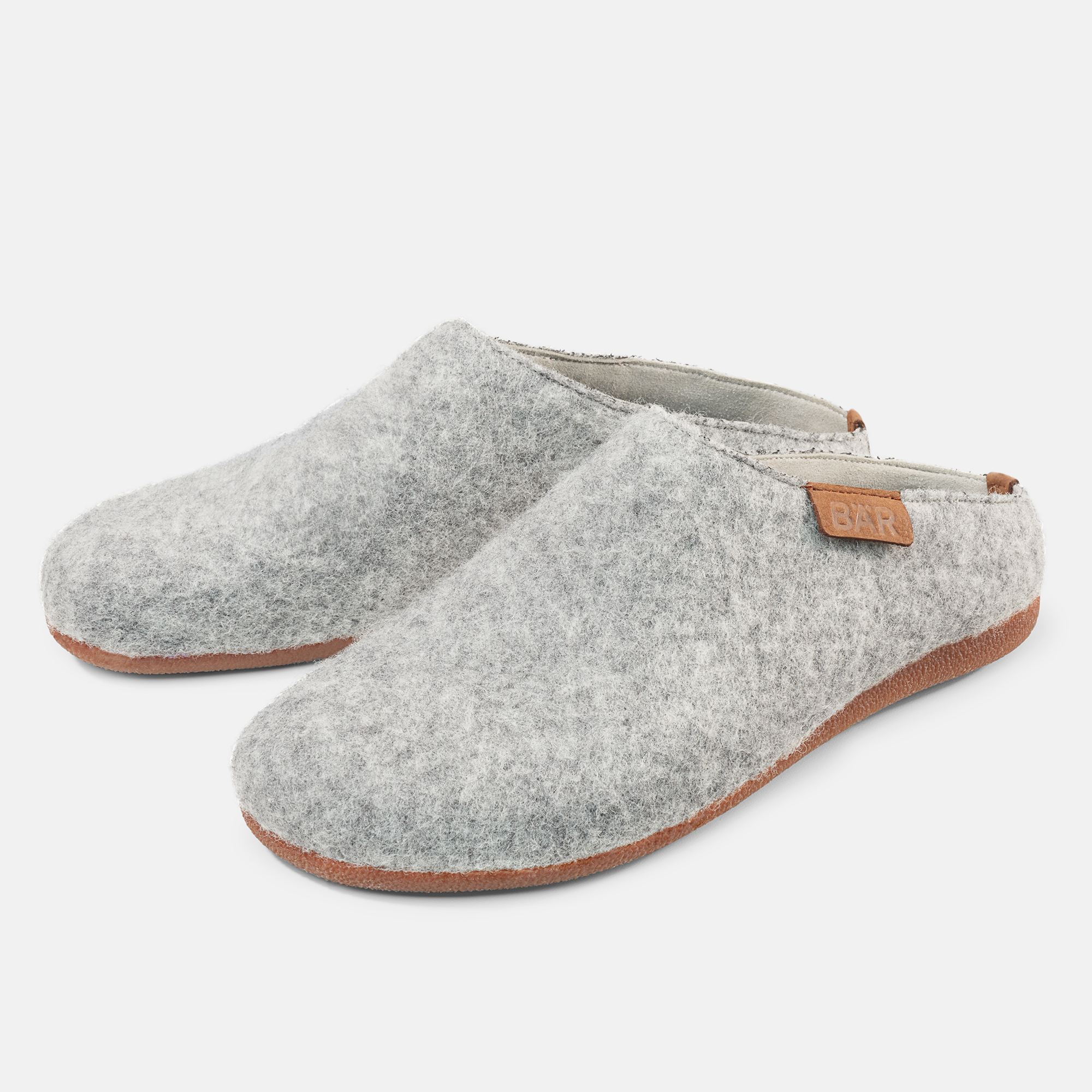 BÄR Schuhe Unisexschuhe Hausschuhe Hugo grau 75% Wolle, 25% Polyamid Hauptbild