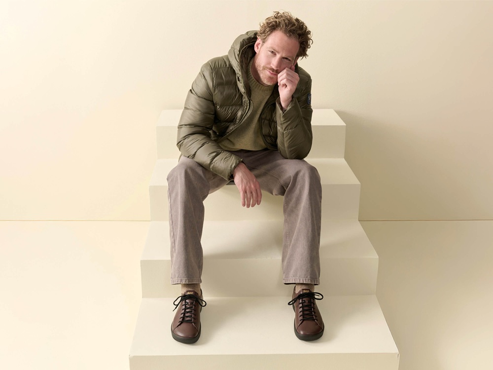 BÄR Schuhe Unisexschuhe Freizeitschuhe Dale dunkelbraun Rindnappaleder Emotionsbild