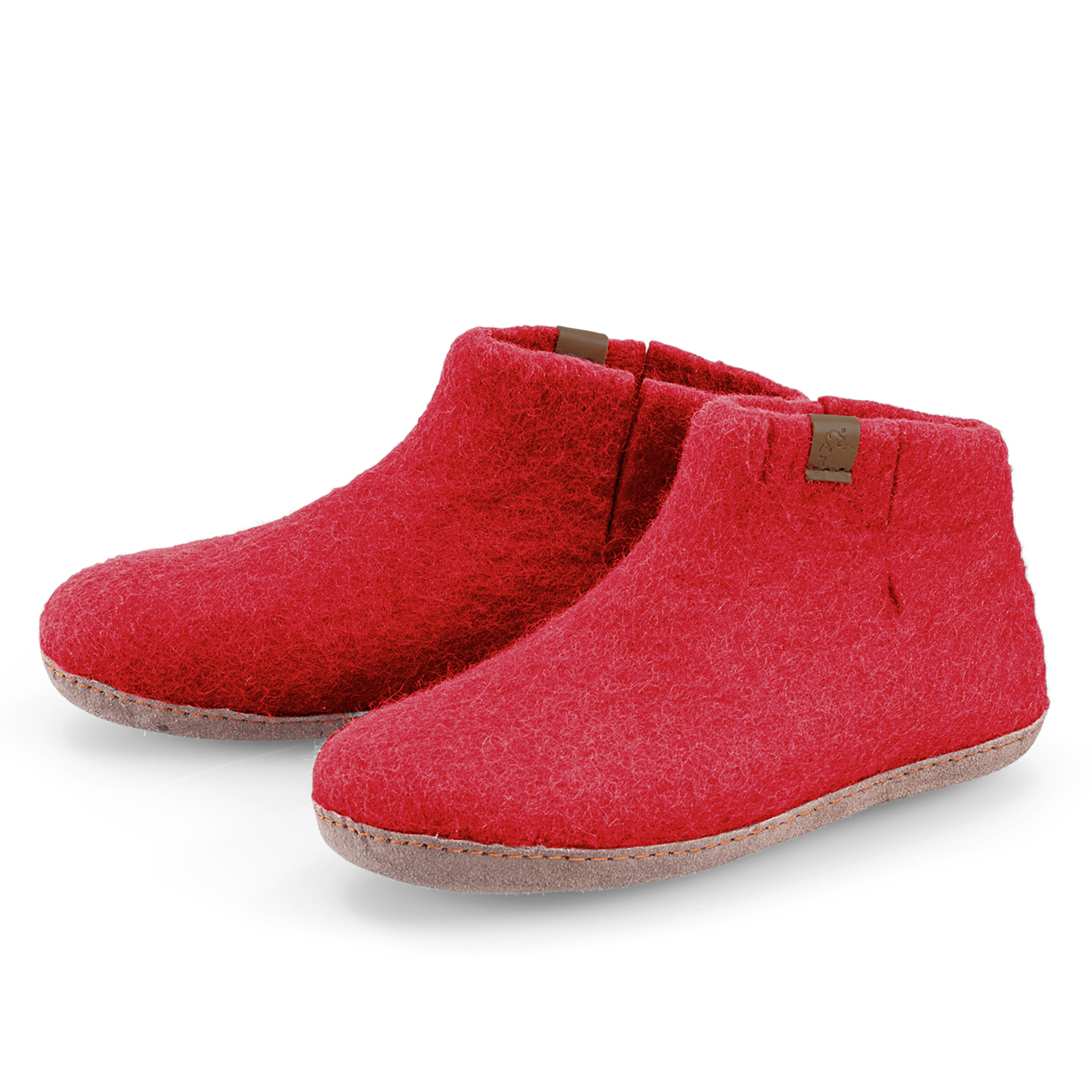 BÄR Schuhe Unisexschuhe Hausschuhe Tofvel rot Schurwolle Hauptbild