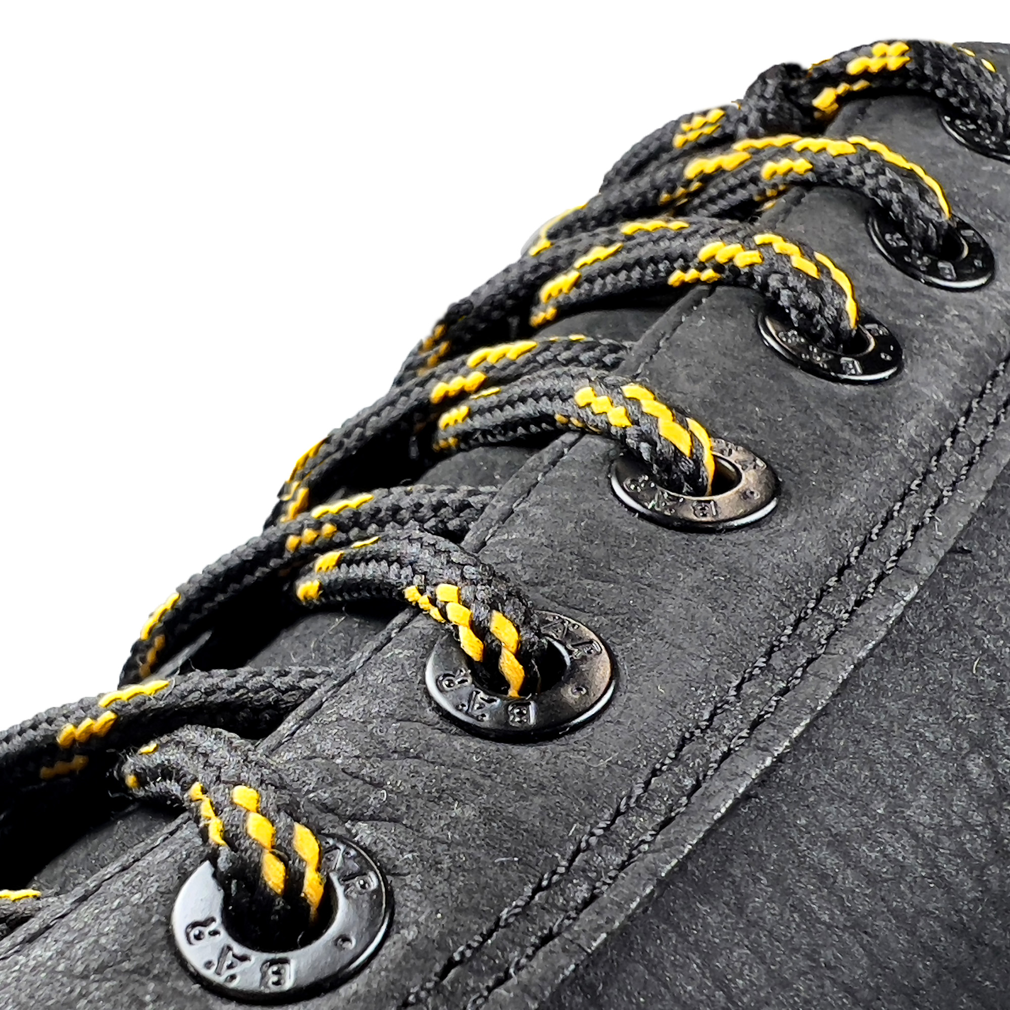 BÄR Schuhe Herrenschuhe Wanderschuhe Bergkomfort Wanderschuh schwarz/orange terracare® Rindnubuk wasserabweisend Produktbild