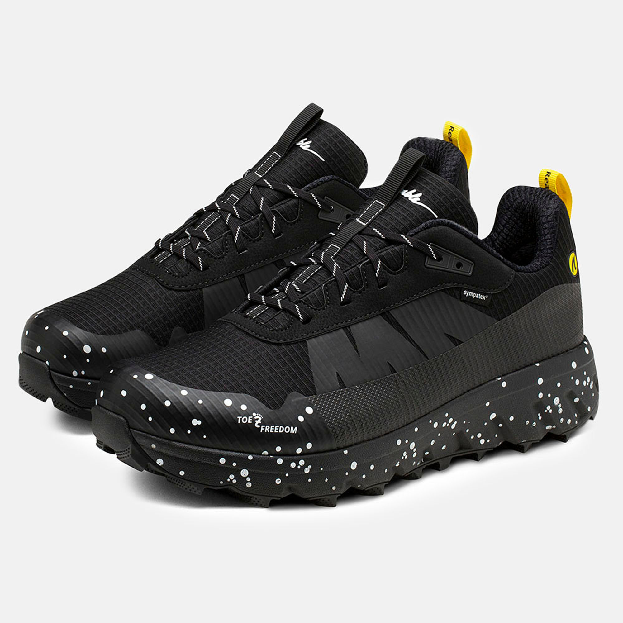 JOENIMBLE Schuhe Herrenschuhe Wanderschuhe Explore Addict schwarz Textil Hauptbild