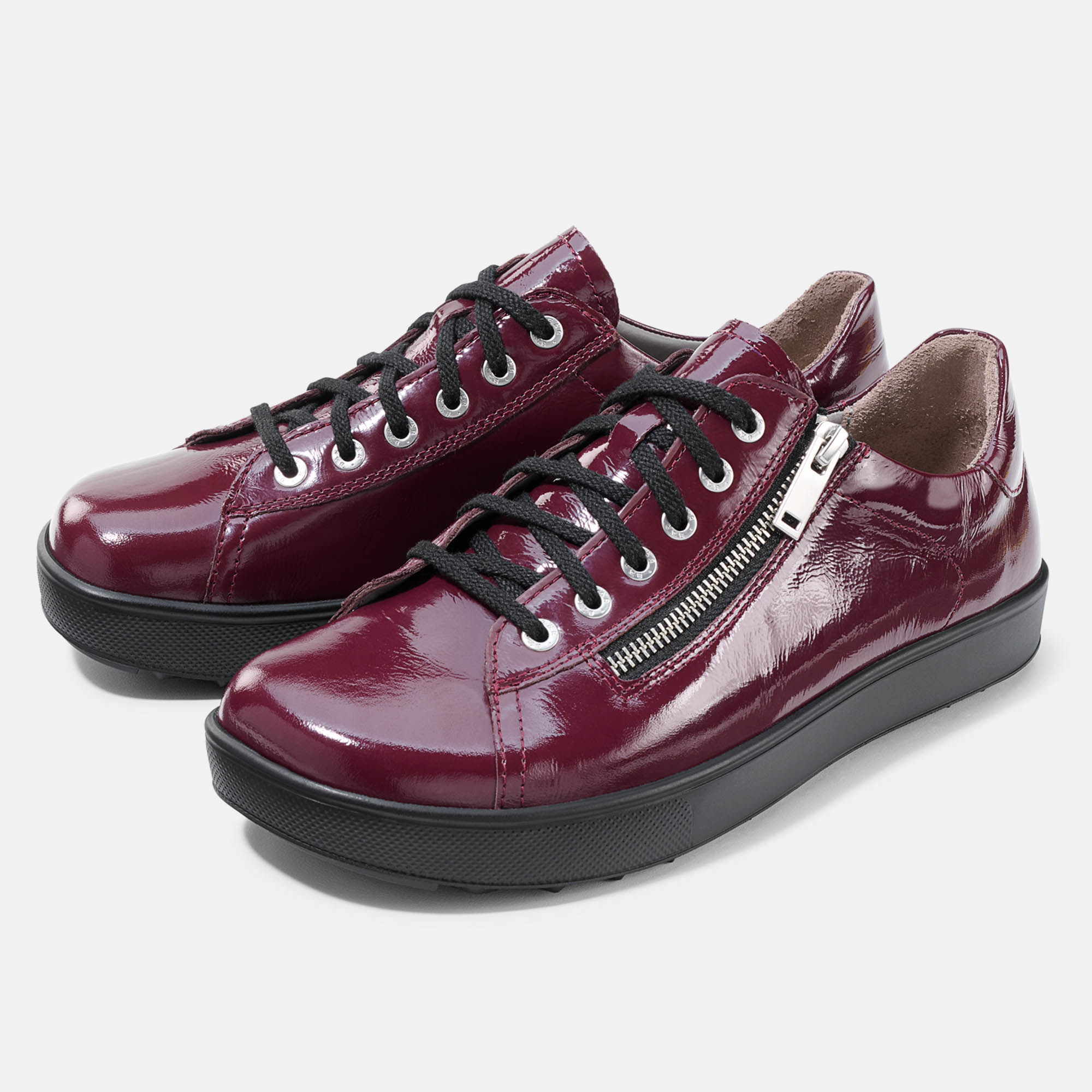 BÄR Schuhe Damenschuhe Freizeitschuhe Margot bordeaux Kalblackleder Hauptbild