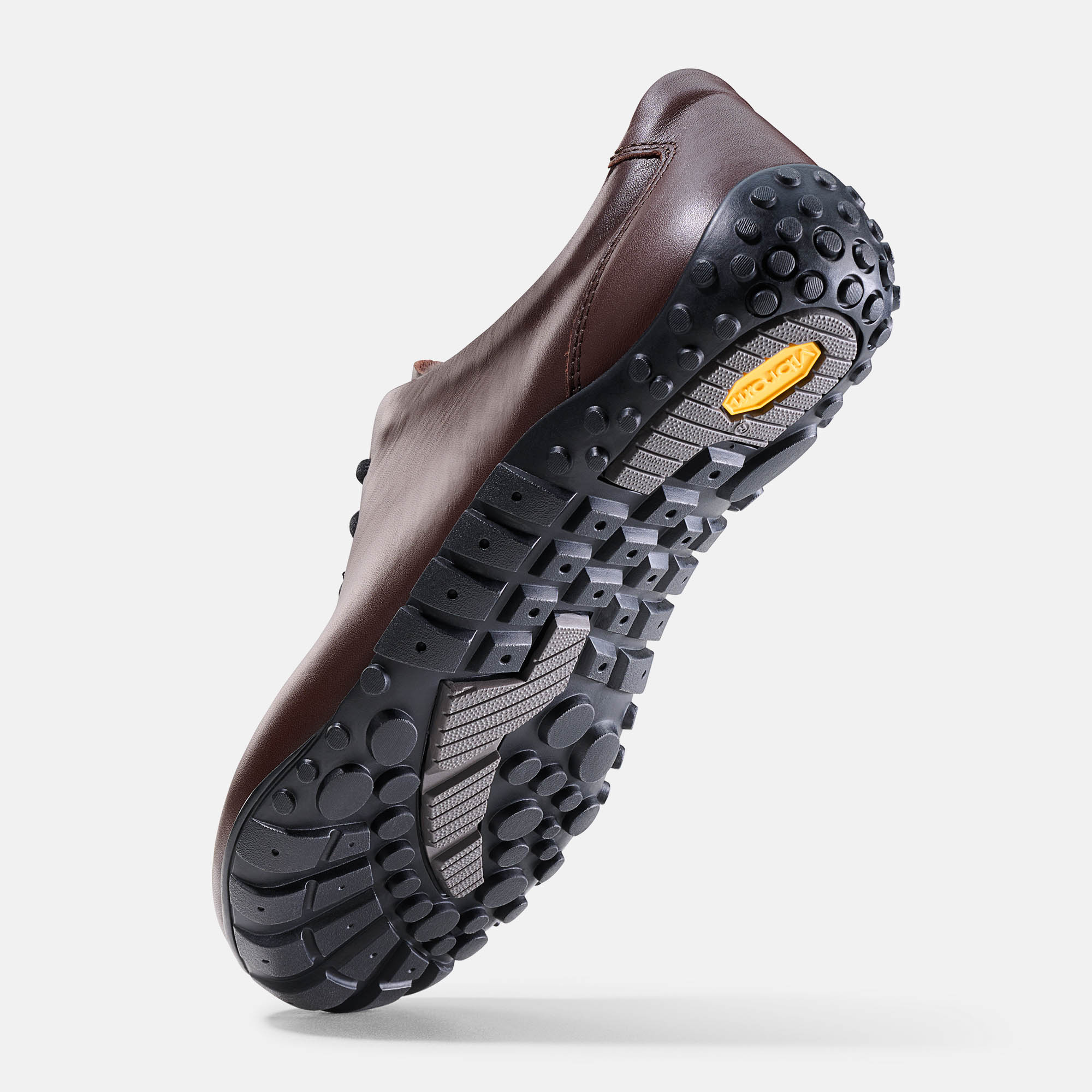 BÄR Schuhe Herrenschuhe Freizeitschuhe Julian dunkelbraun Rindnappaleder Seitenansicht