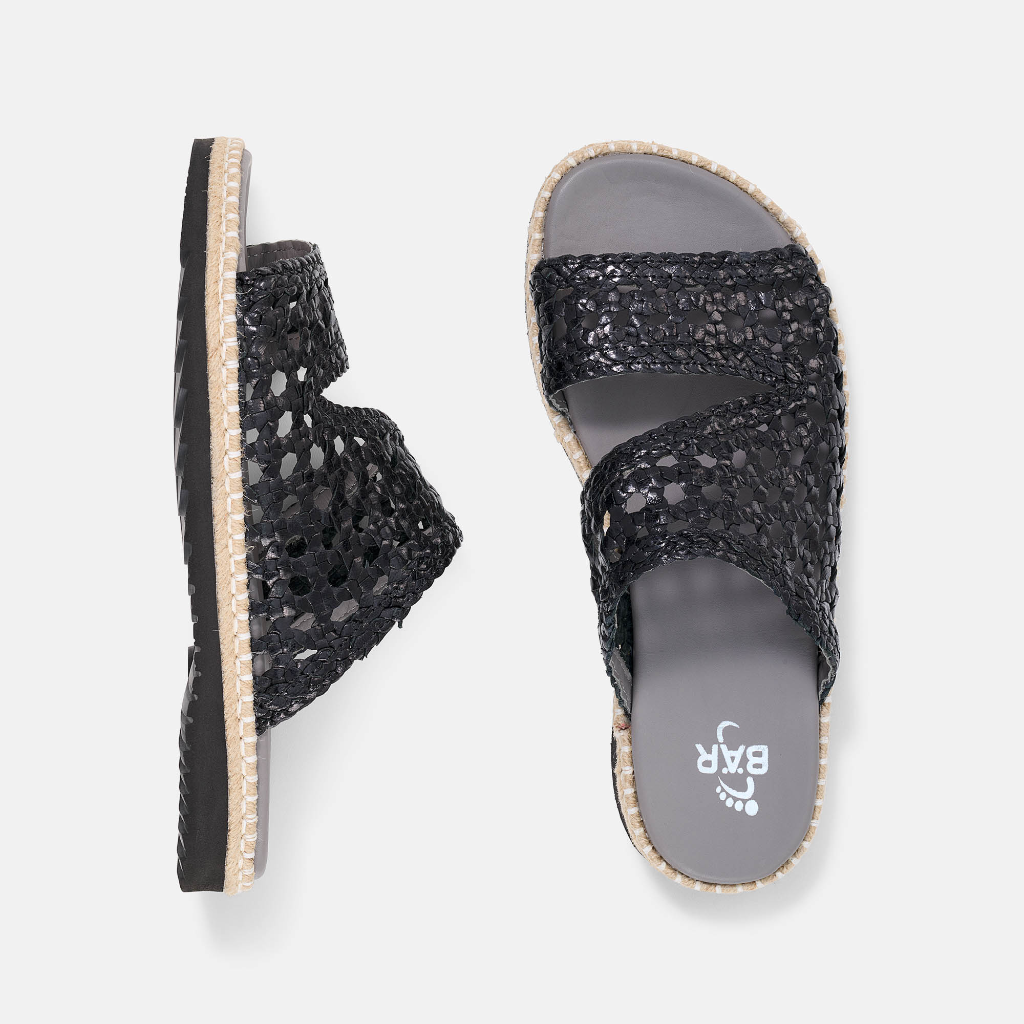 BÄR Schuhe Damenschuhe Freizeitschuhe Ayla schwarz Ziegenleder Ansicht von oben