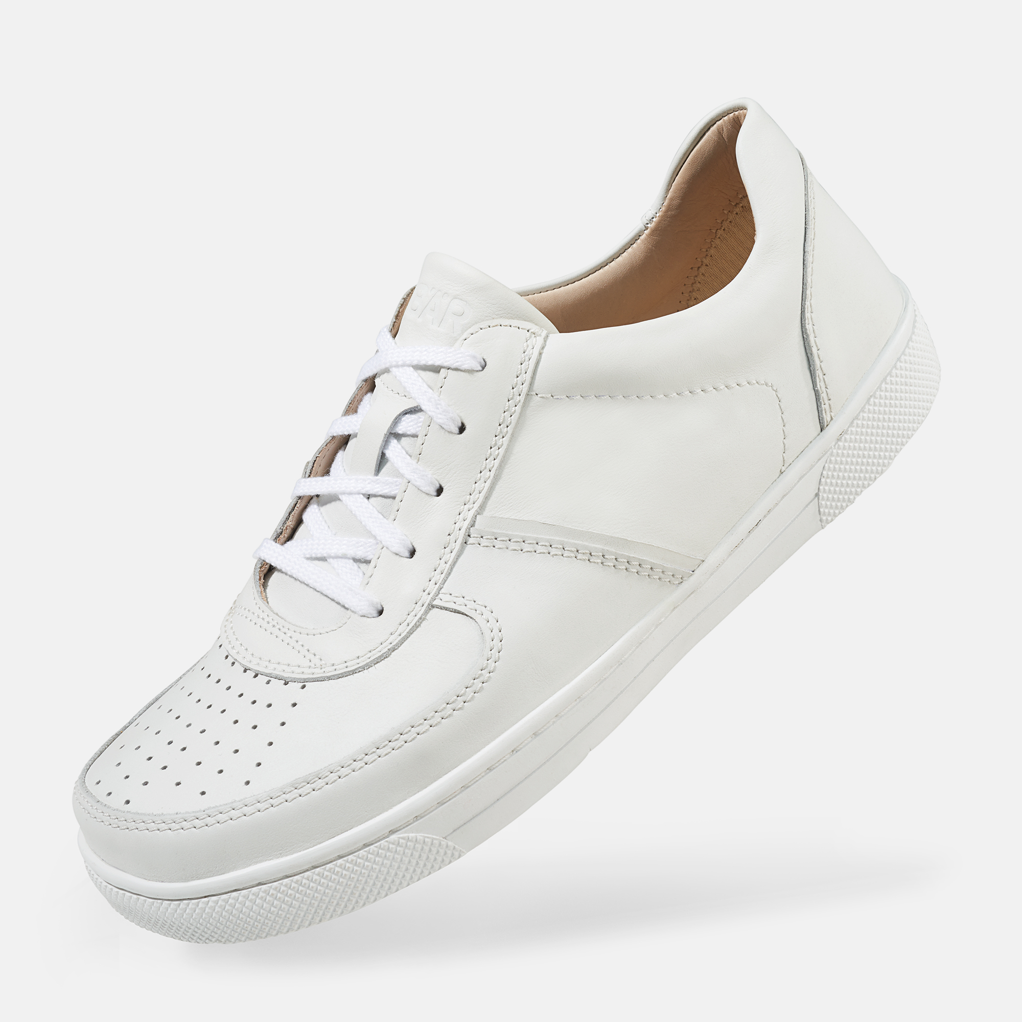 BÄR Schuhe Herrenschuhe Businessschuhe Erik weiß Rindnappaleder Produktbild