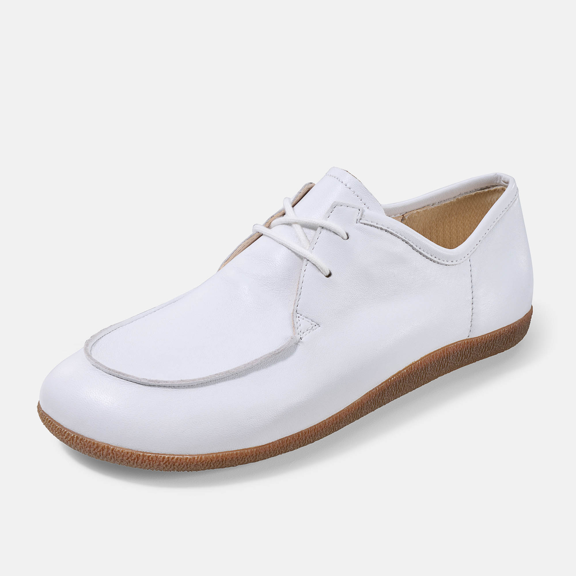 BÄR Schuhe Damenschuhe Freizeitschuhe Johanna weiß Kalbnappaleder Produktbild