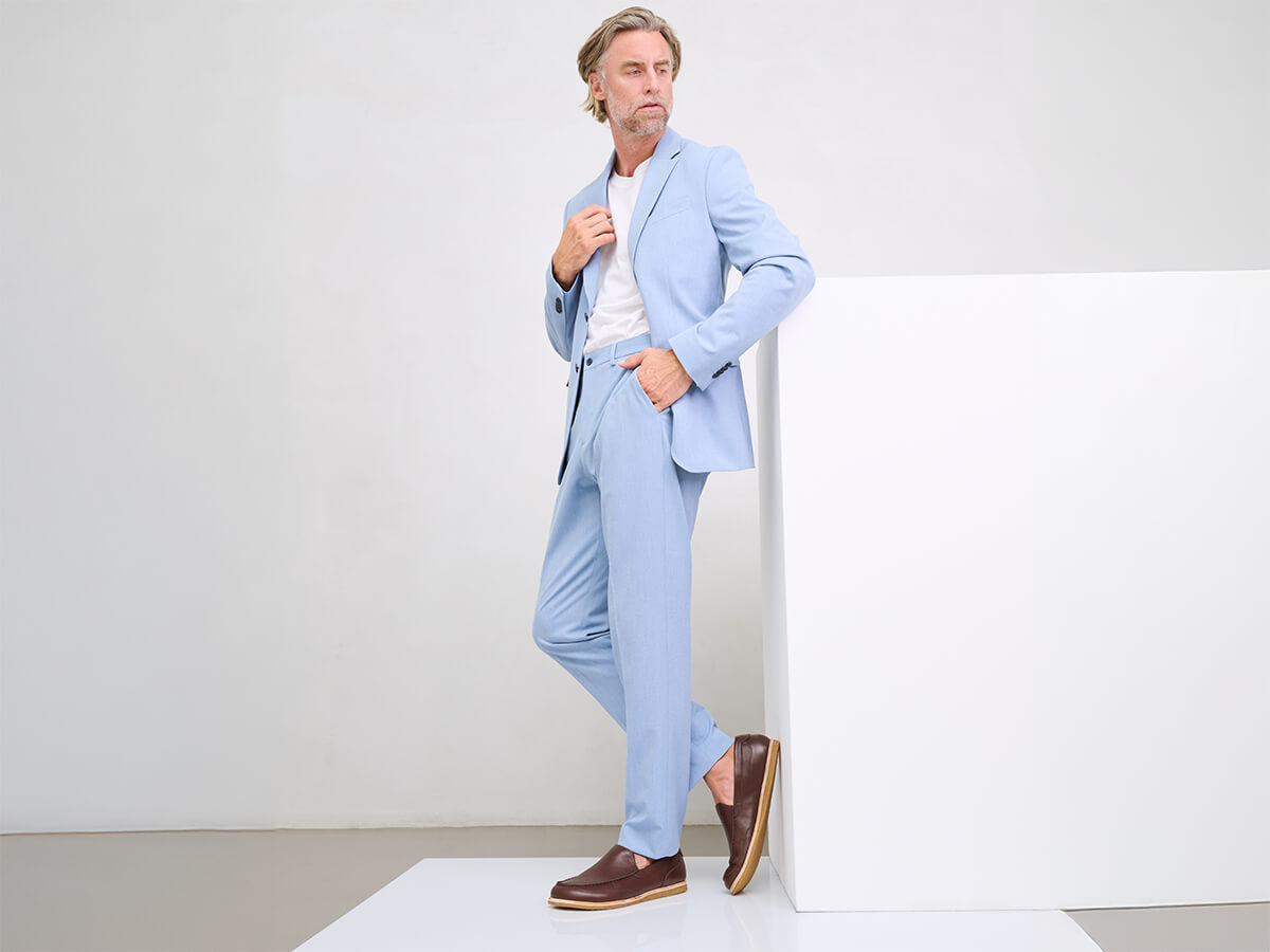 BÄR Schuhe Herrenschuhe Freizeitschuhe Timothy dunkelbraun Rindnappaleder Emotionsbild