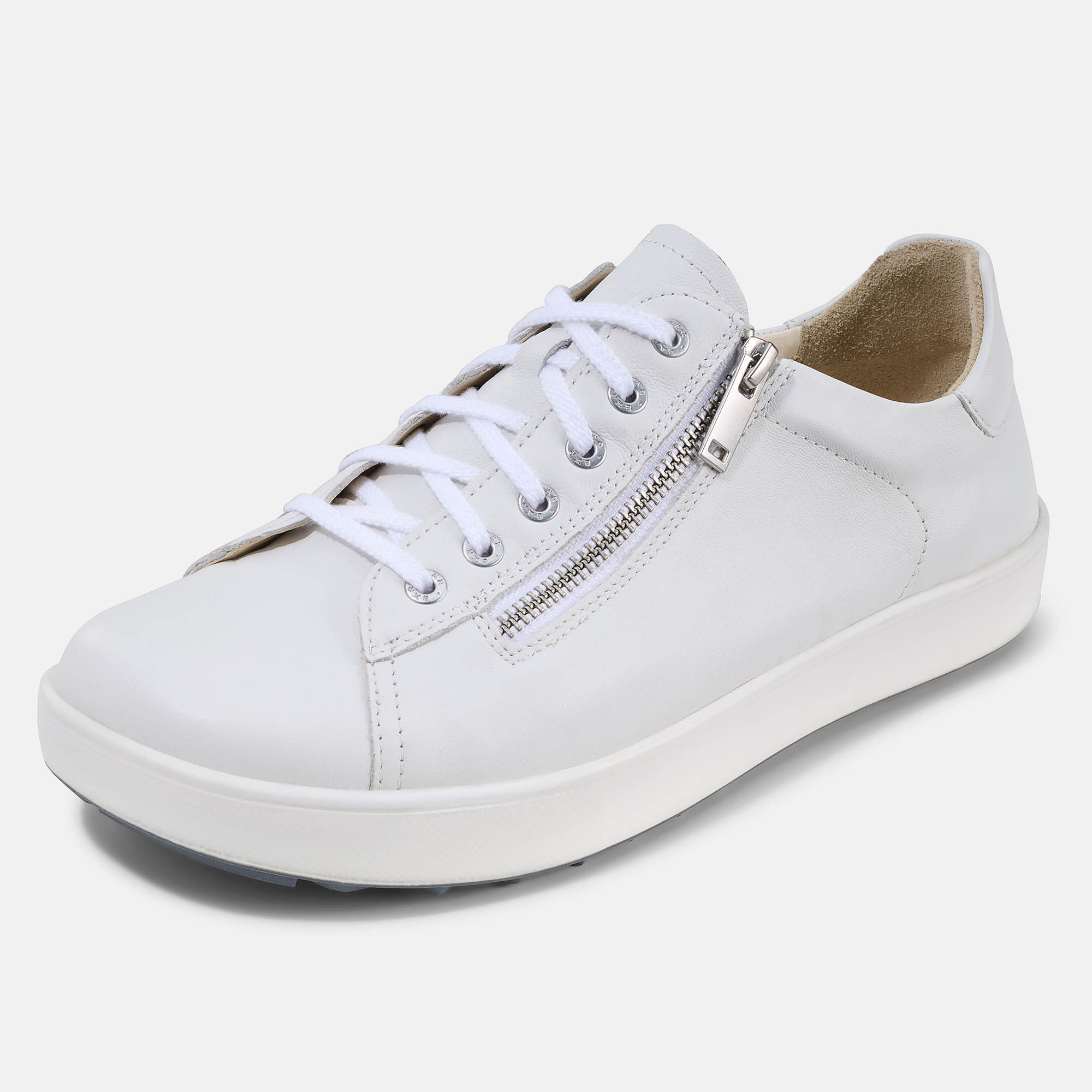 BÄR Schuhe Damenschuhe Freizeitschuhe Margot weiß Kalbnappaleder Produktbild