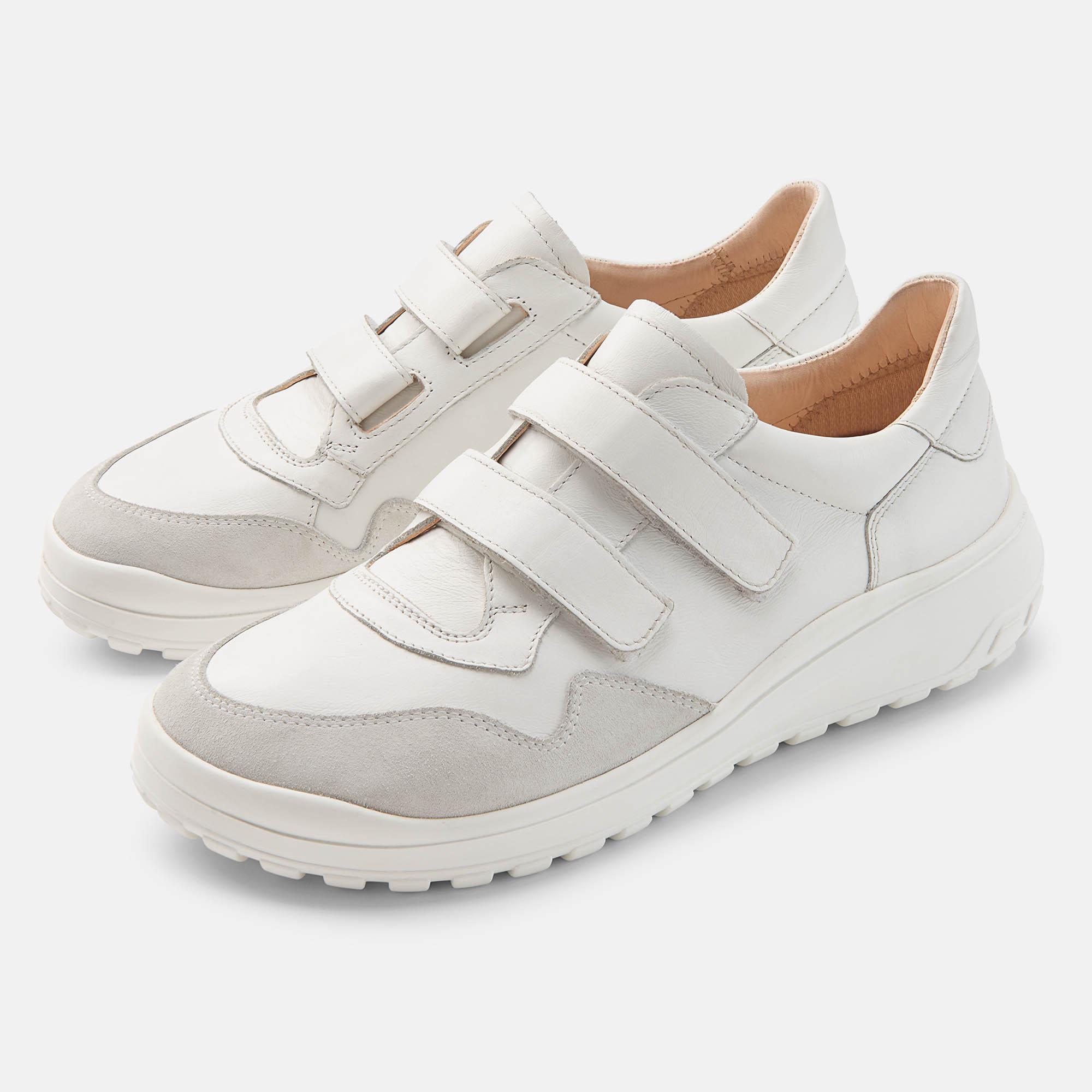 BÄR Schuhe Herrenschuhe Freizeitschuhe Jori weiß Rindnappaleder, Rindveloursleder Hauptbild