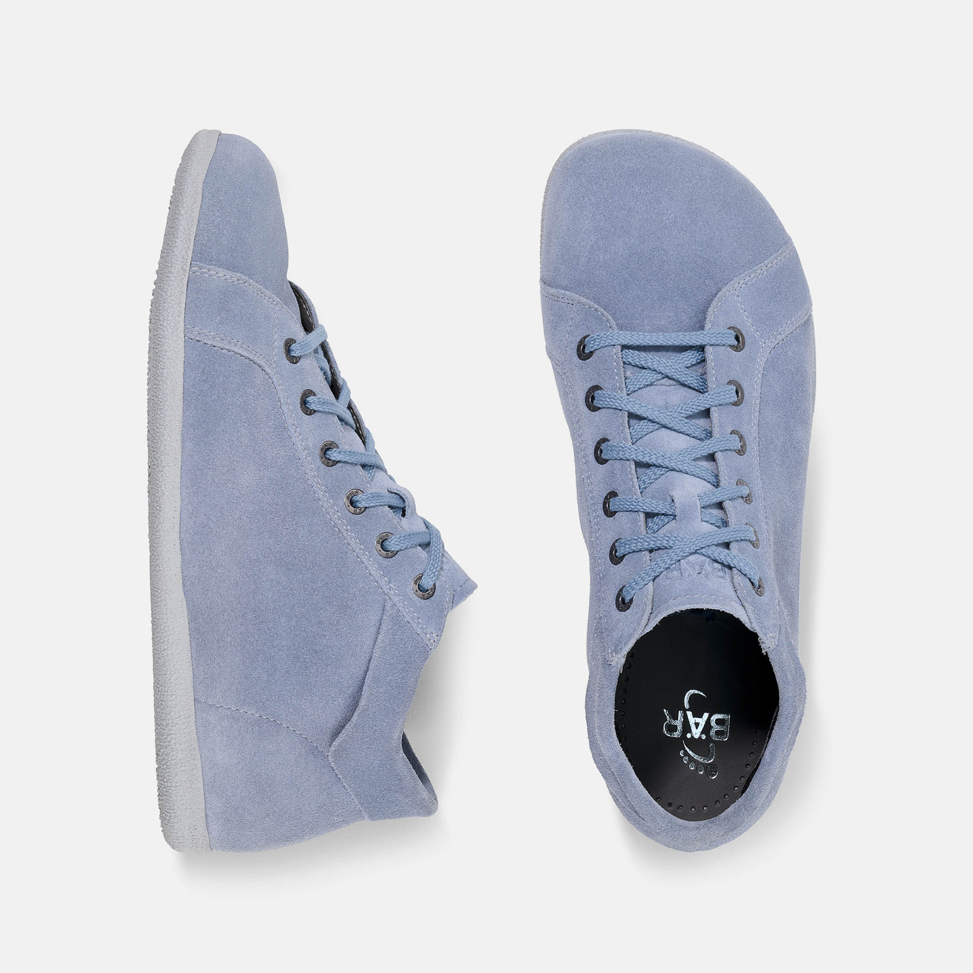 BÄR Schuhe Damenschuhe Freizeitschuhe Magda jeans Kalbveloursleder Ansicht von oben