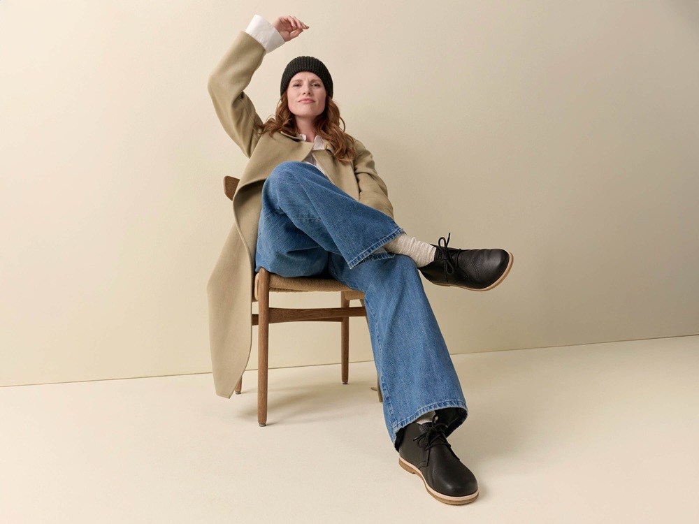 BÄR Schuhe Damenschuhe Freizeitschuhe Honor schwarz Rindnappaleder wasserabweisend Emotionsbild