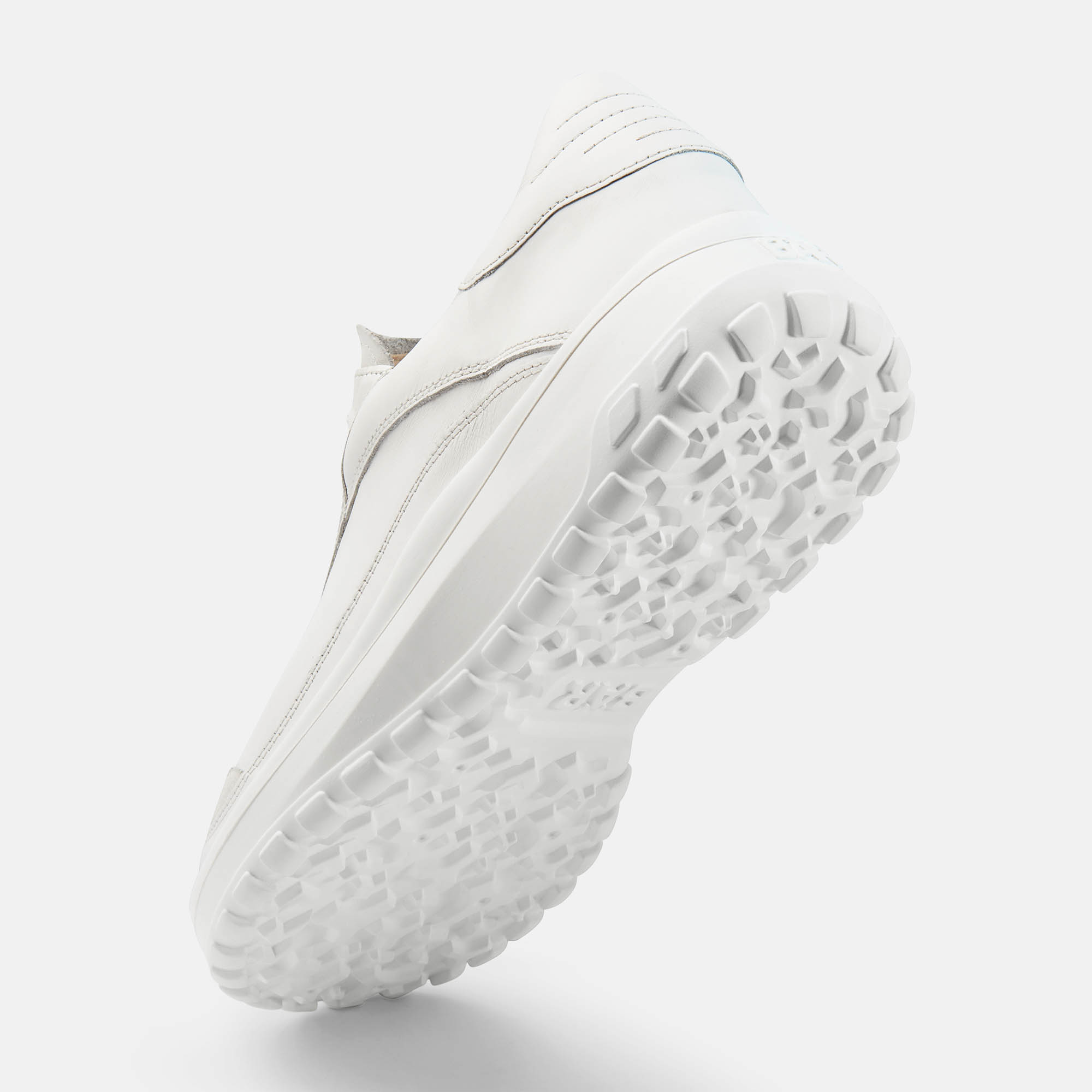 BÄR Schuhe Damenschuhe Alltag Quinn weiß Kalbnappaleder, Kalbveloursleder Seitenansicht