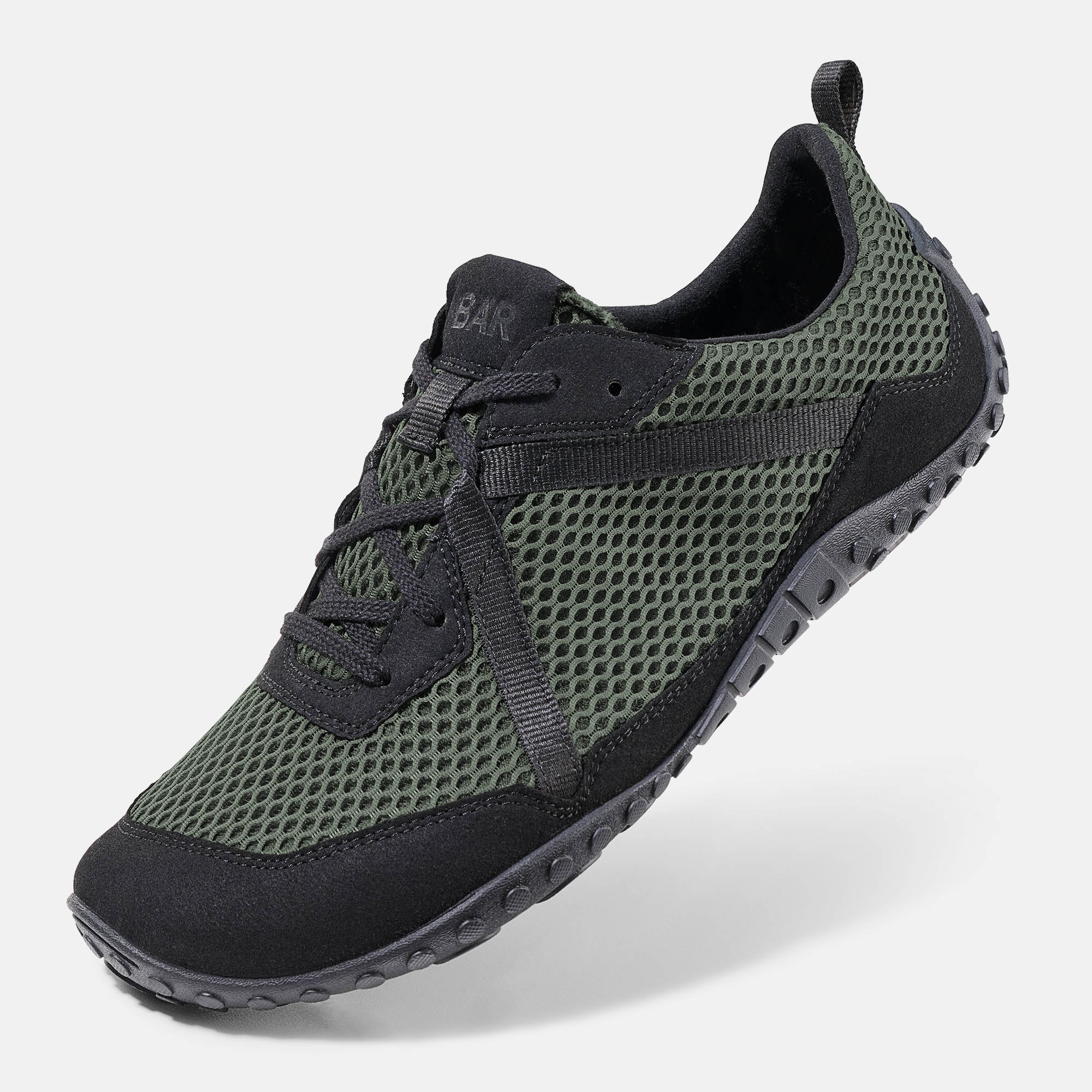 BÄR Schuhe Damenschuhe Sport Junis Tex schwarz/grün Textil Produktbild