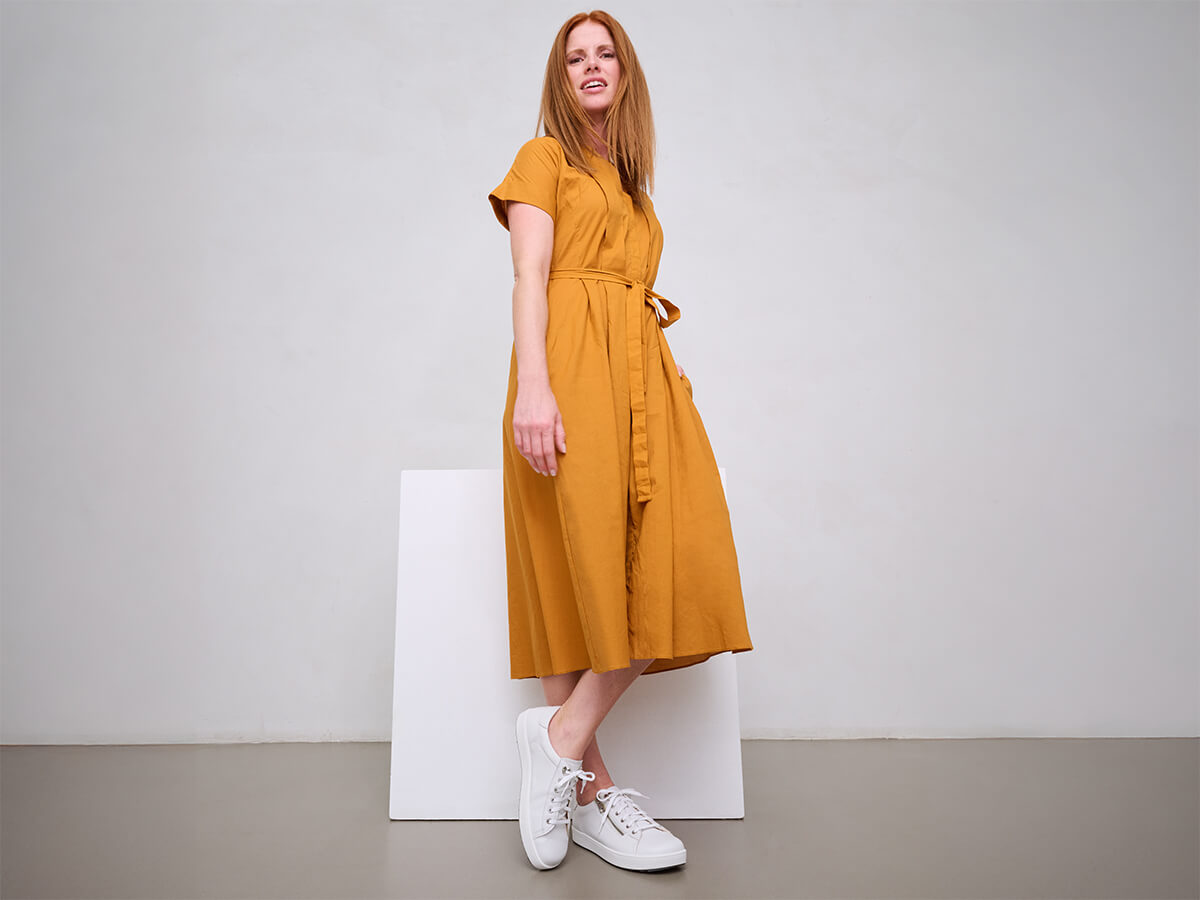 BÄR Schuhe Damenschuhe Freizeitschuhe Margot weiß Kalbnappaleder Emotionsbild