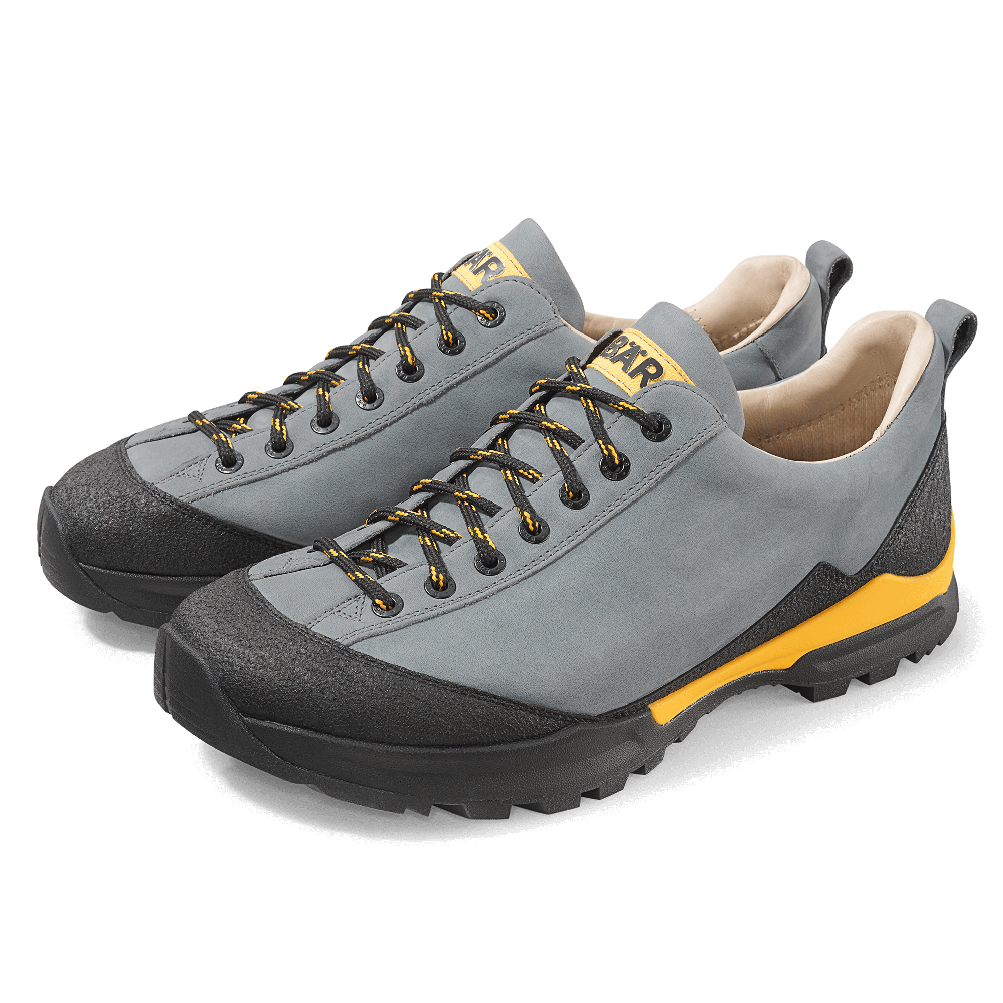 BÄR Schuhe Damenschuhe Wanderschuhe Bergkomfort Wanderschuh dunkelgrau terracare® Rindnubuk wasserabweisend Hauptbild