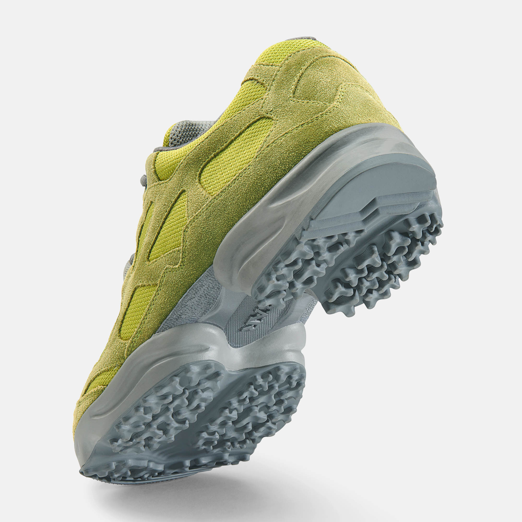 BÄR Schuhe Unisexschuhe Laufschuhe High Performance 2.5 limette Kalbveloursleder, Textil Seitenansicht