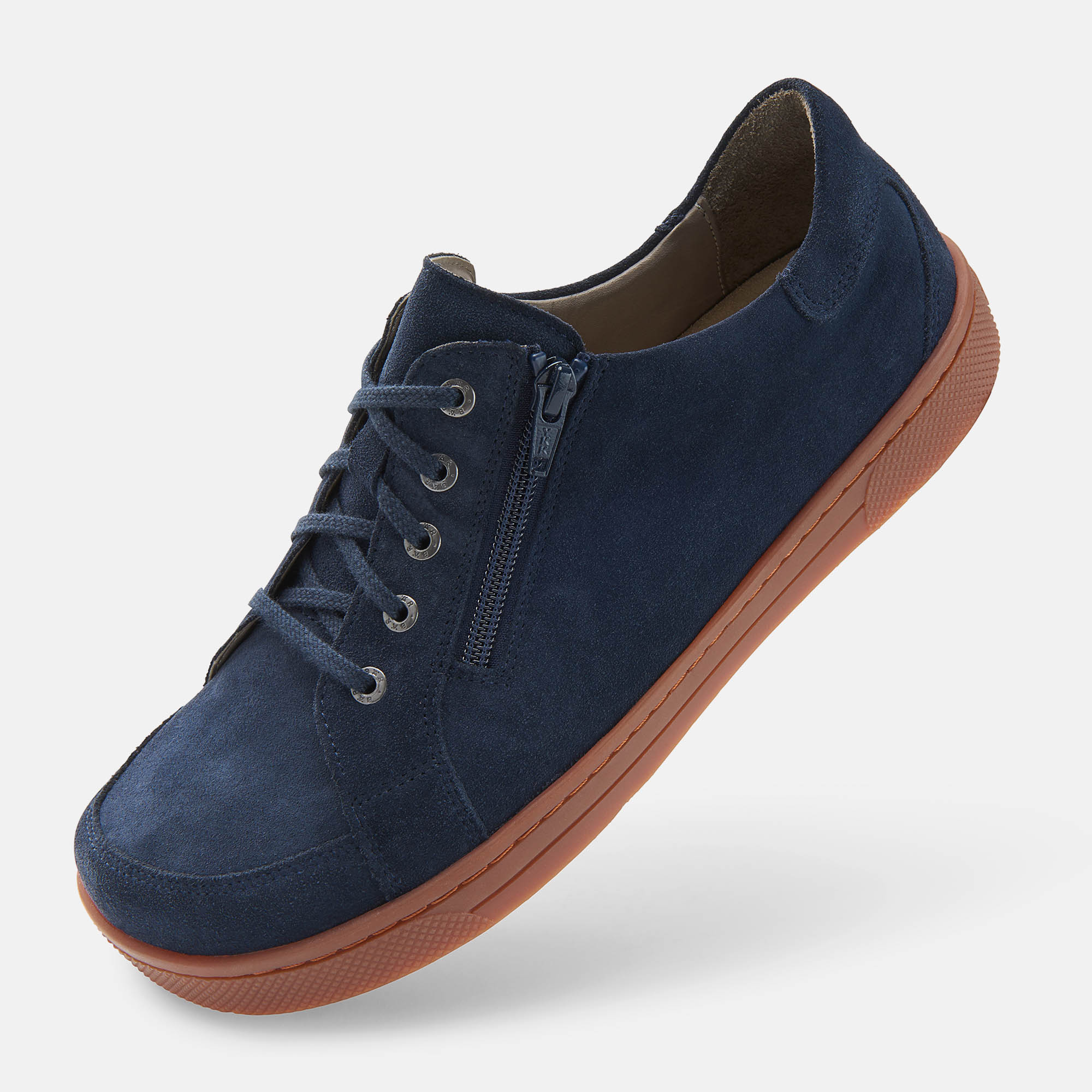 BÄR Schuhe Herrenschuhe Businessschuhe Sven dunkelblau Rindveloursleder wasserabweisend, Rindnappaleder wasserabweisend Produktbild