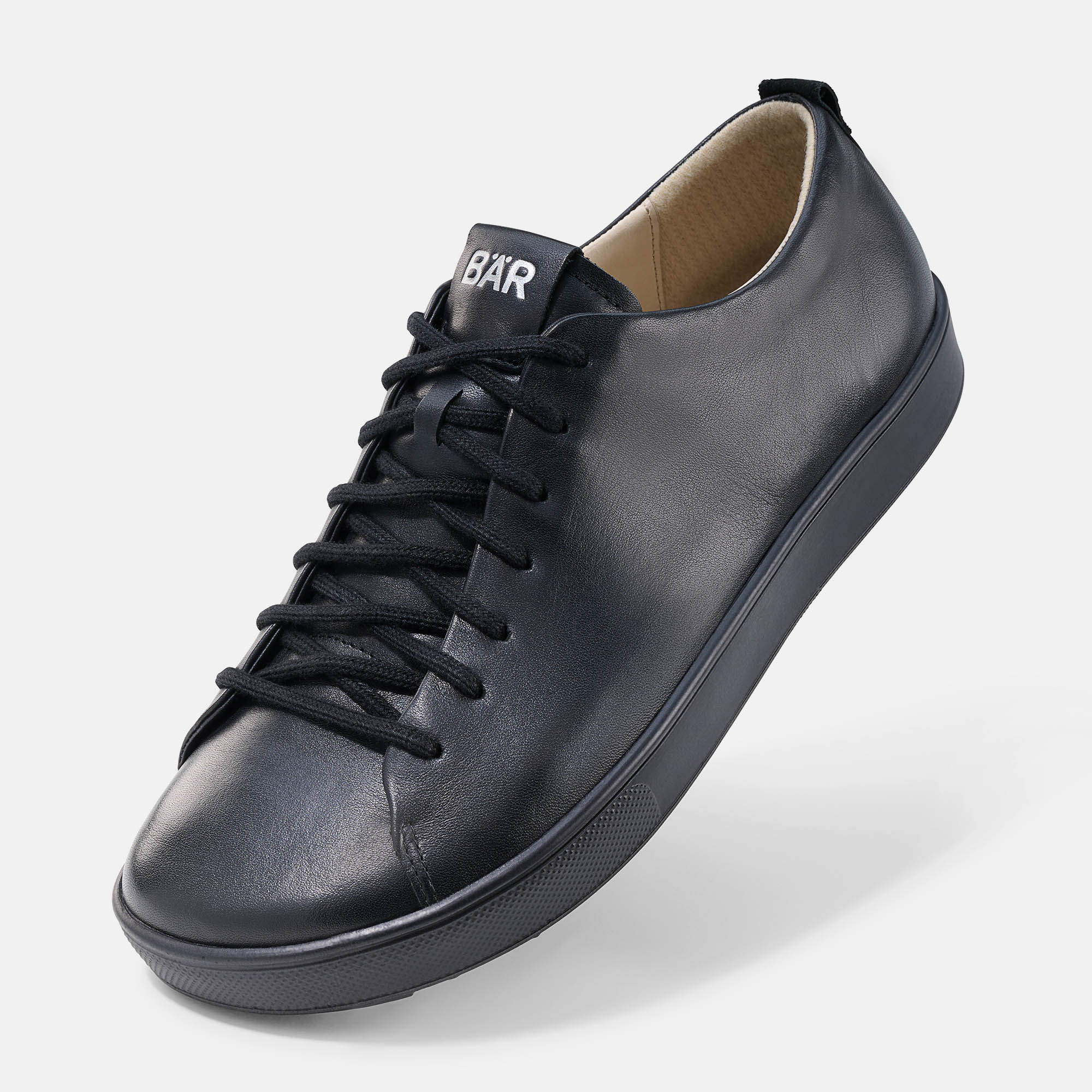 BÄR Schuhe Unisexschuhe Freizeitschuhe Dale schwarz Rindnappaleder Produktbild