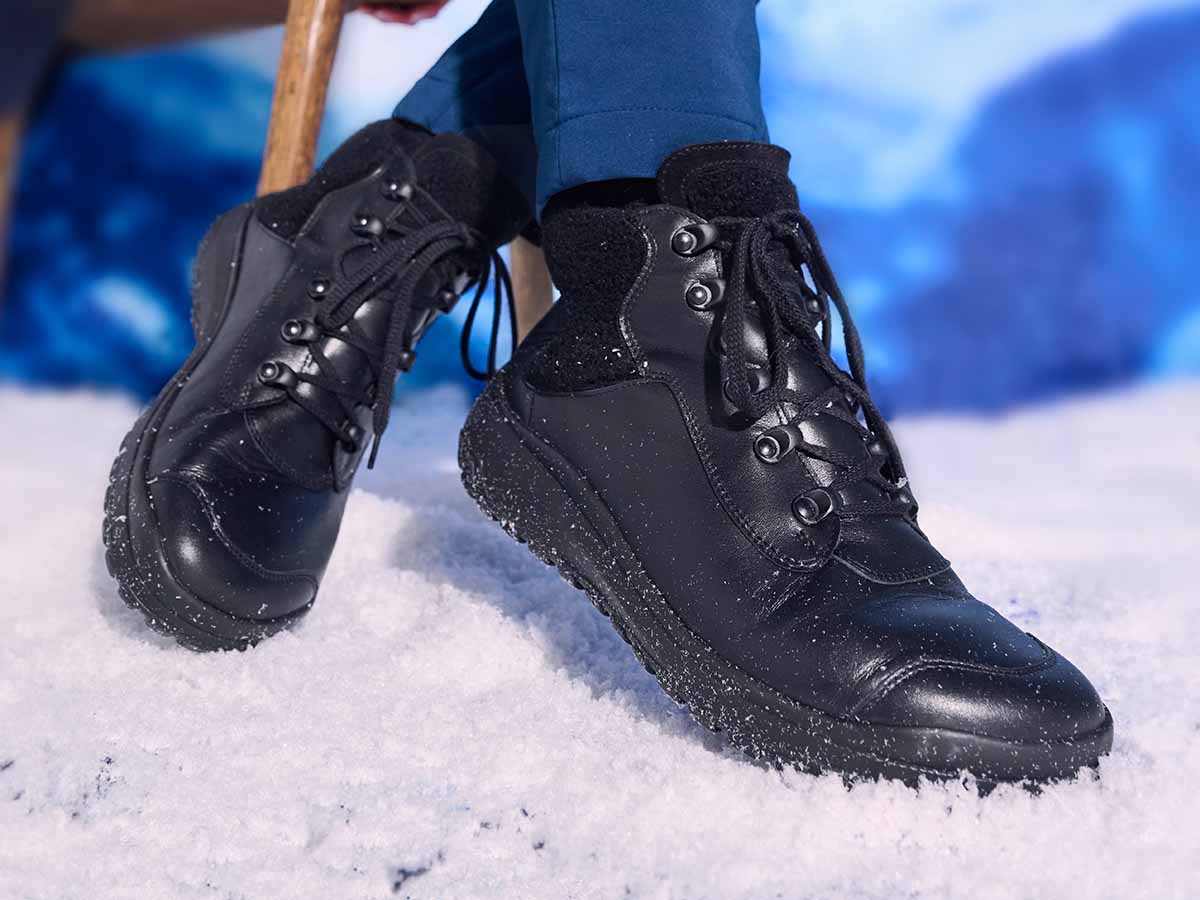 BÄR Schuhe Damenschuhe Freizeitschuhe Amal schwarz Rindnappaleder, Textil Emotionsbild