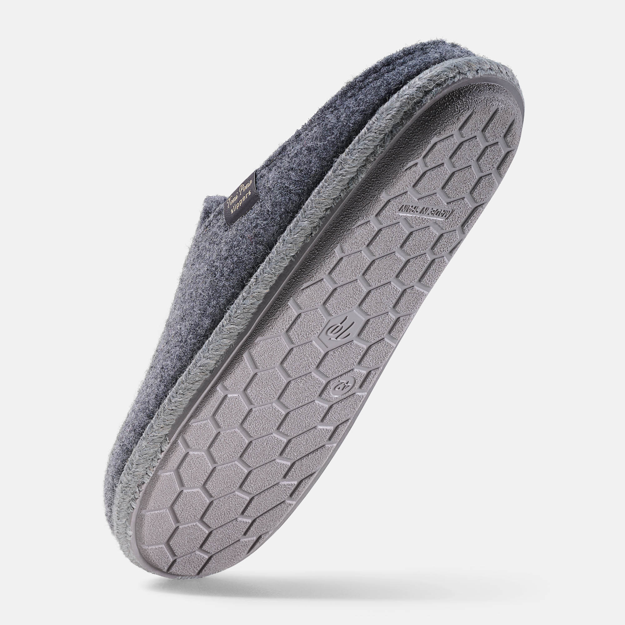 BÄR Schuhe Herrenschuhe Tomas grau Seitenansicht