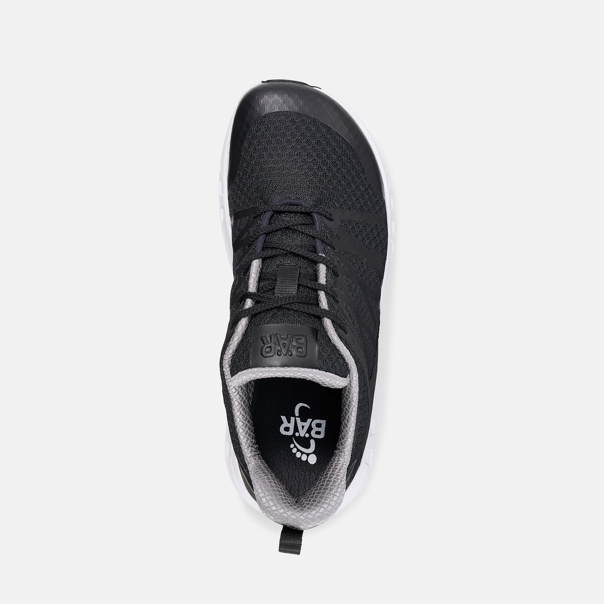 BÄR Schuhe Unisexschuhe Sport Flow Motion schwarz Textil Ansicht von oben