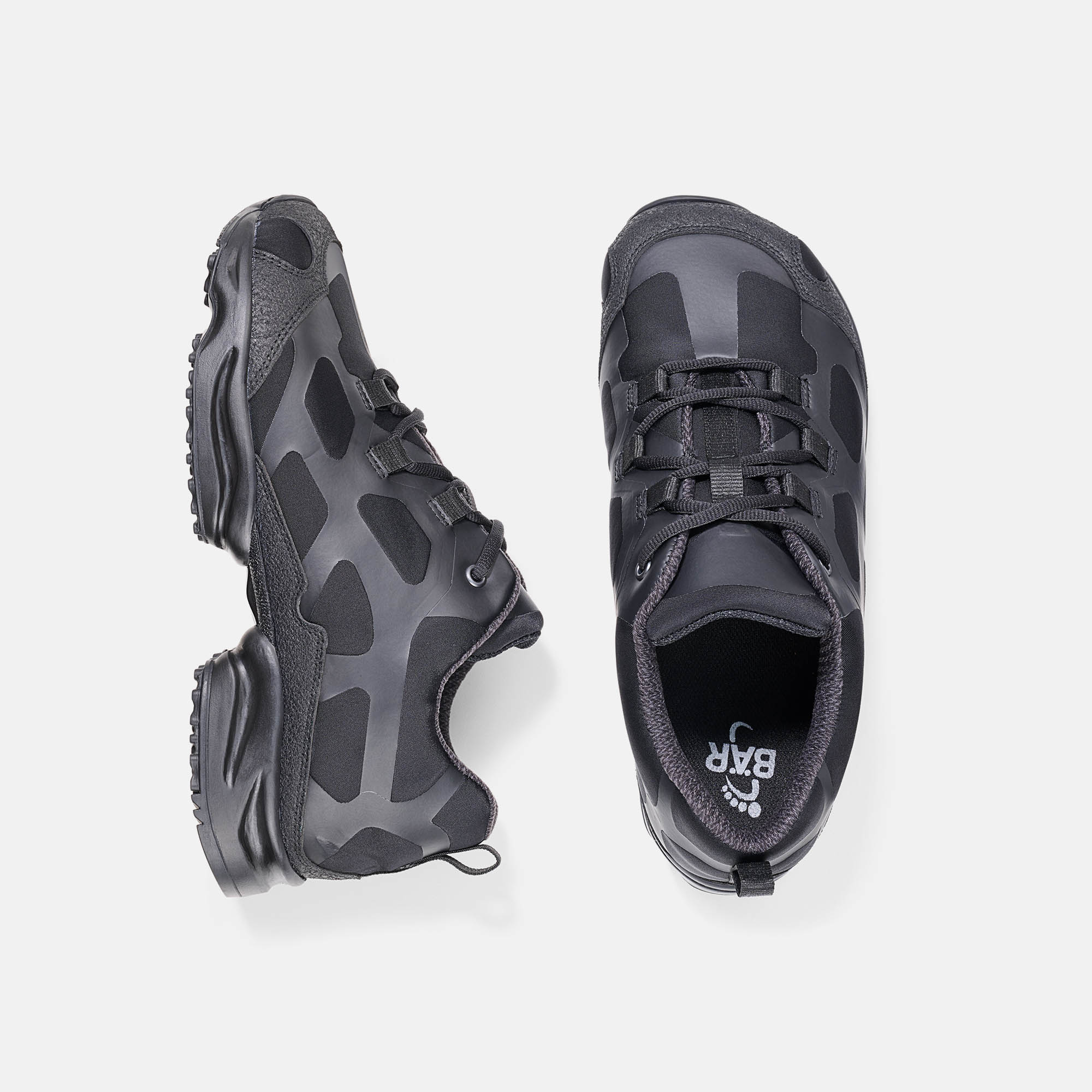 BÄR Schuhe Unisexschuhe Laufschuhe High Performance 3.5 schwarz Neopren, Textil, Folie Ansicht von oben