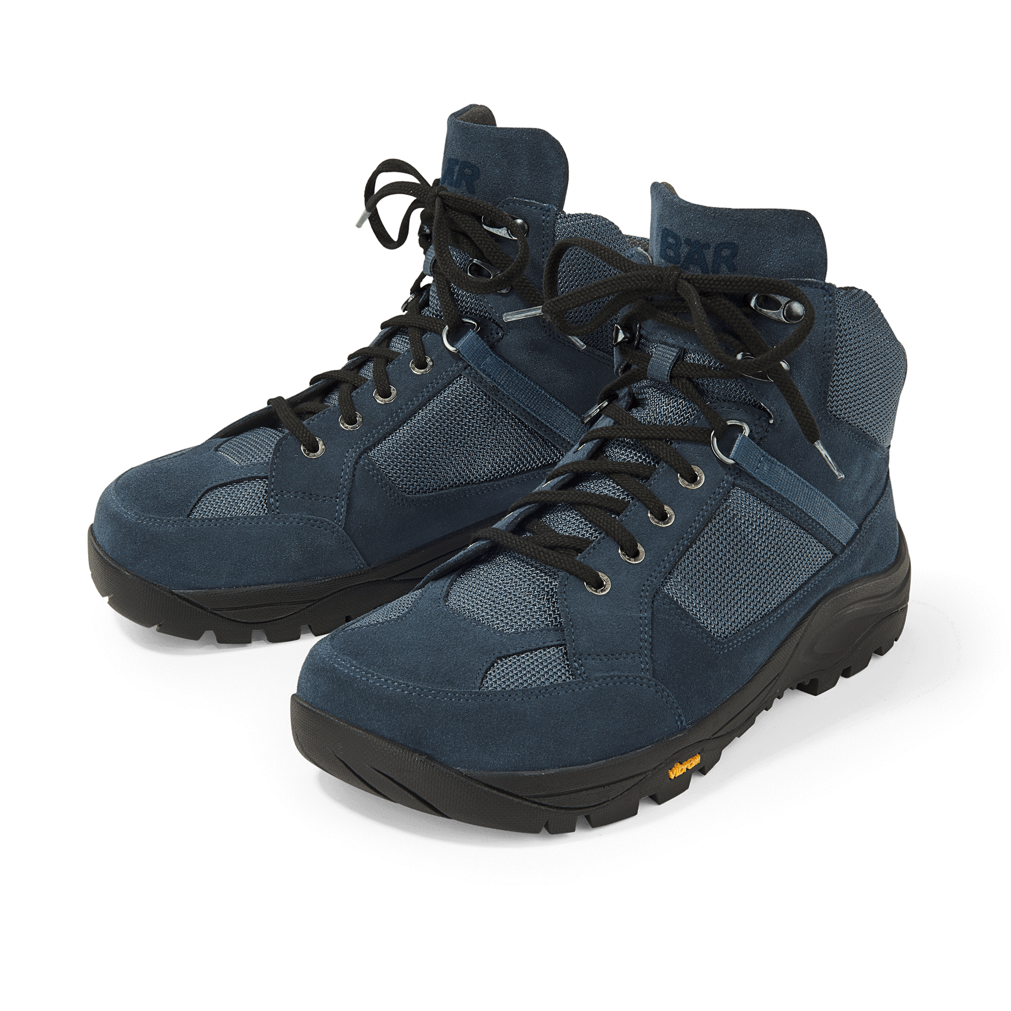 BÄR Schuhe Unisexschuhe Wanderstiefel Innsbruck dunkelblau Rindveloursleder, Funktionstextil Hauptbild