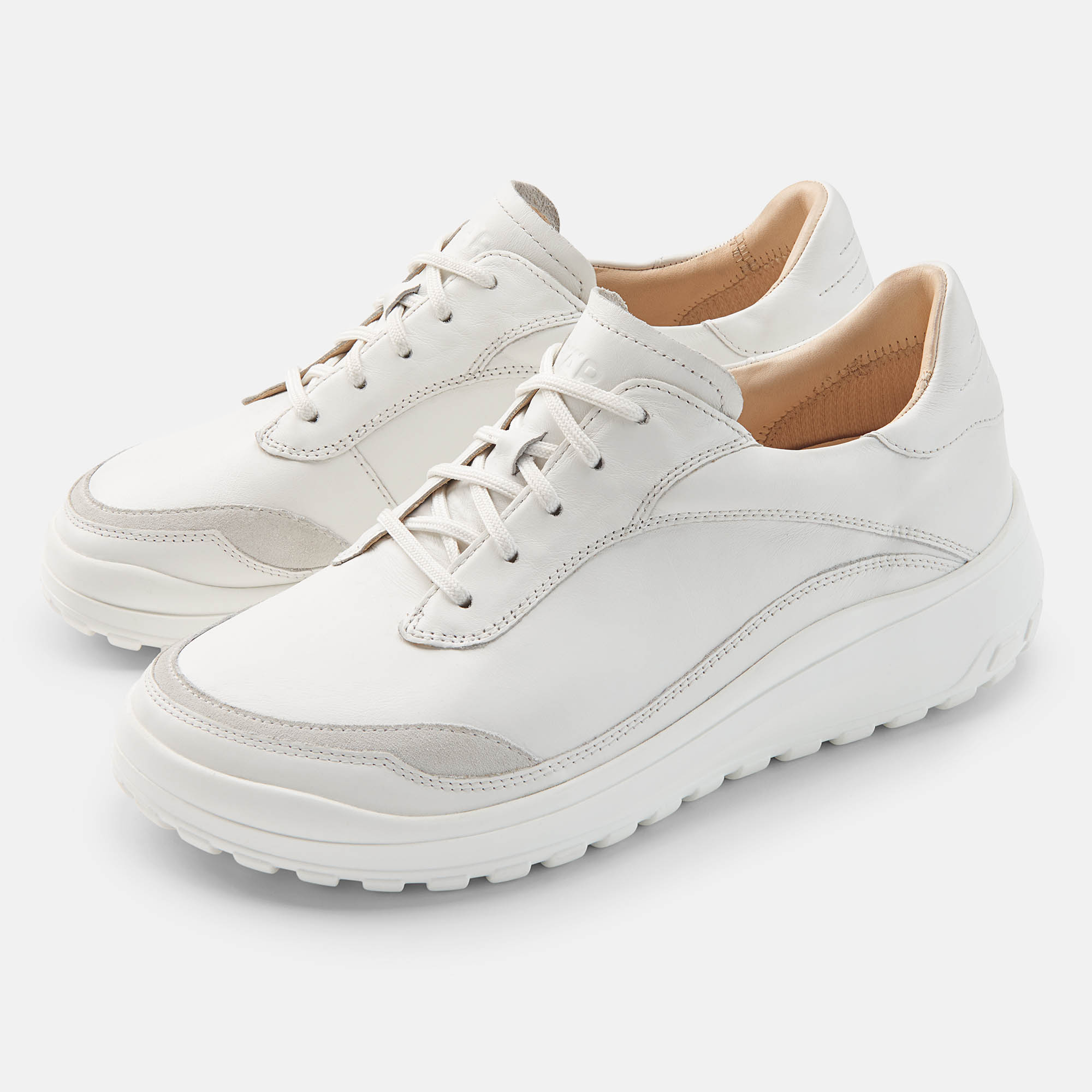 BÄR Schuhe Herrenschuhe Freizeitschuhe Quinn weiß Rindnappaleder, Rindveloursleder Hauptbild