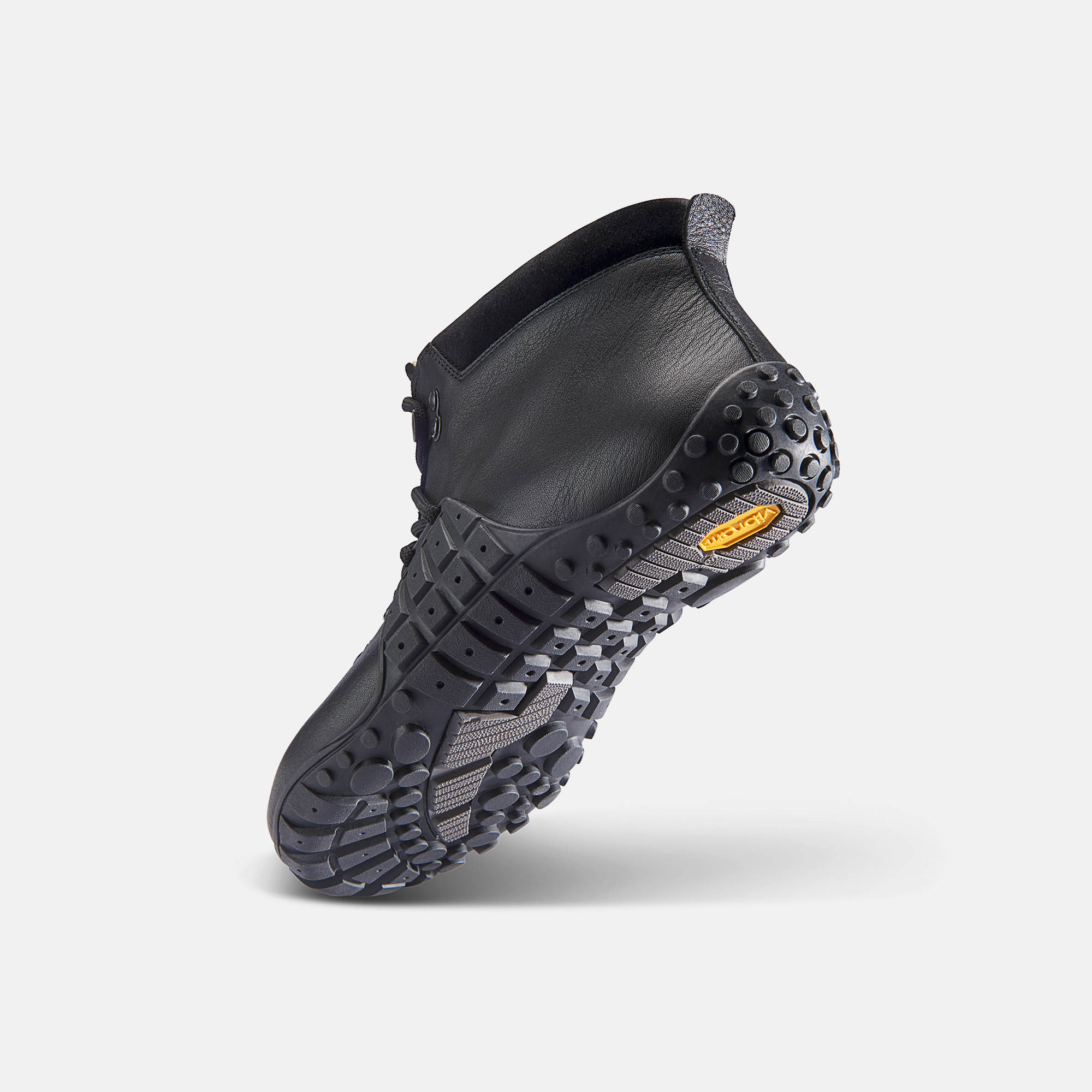 BÄR Schuhe Unisexschuhe Wanderschuhe Mountain Barefoot schwarz Rindnappaleder Seitenansicht