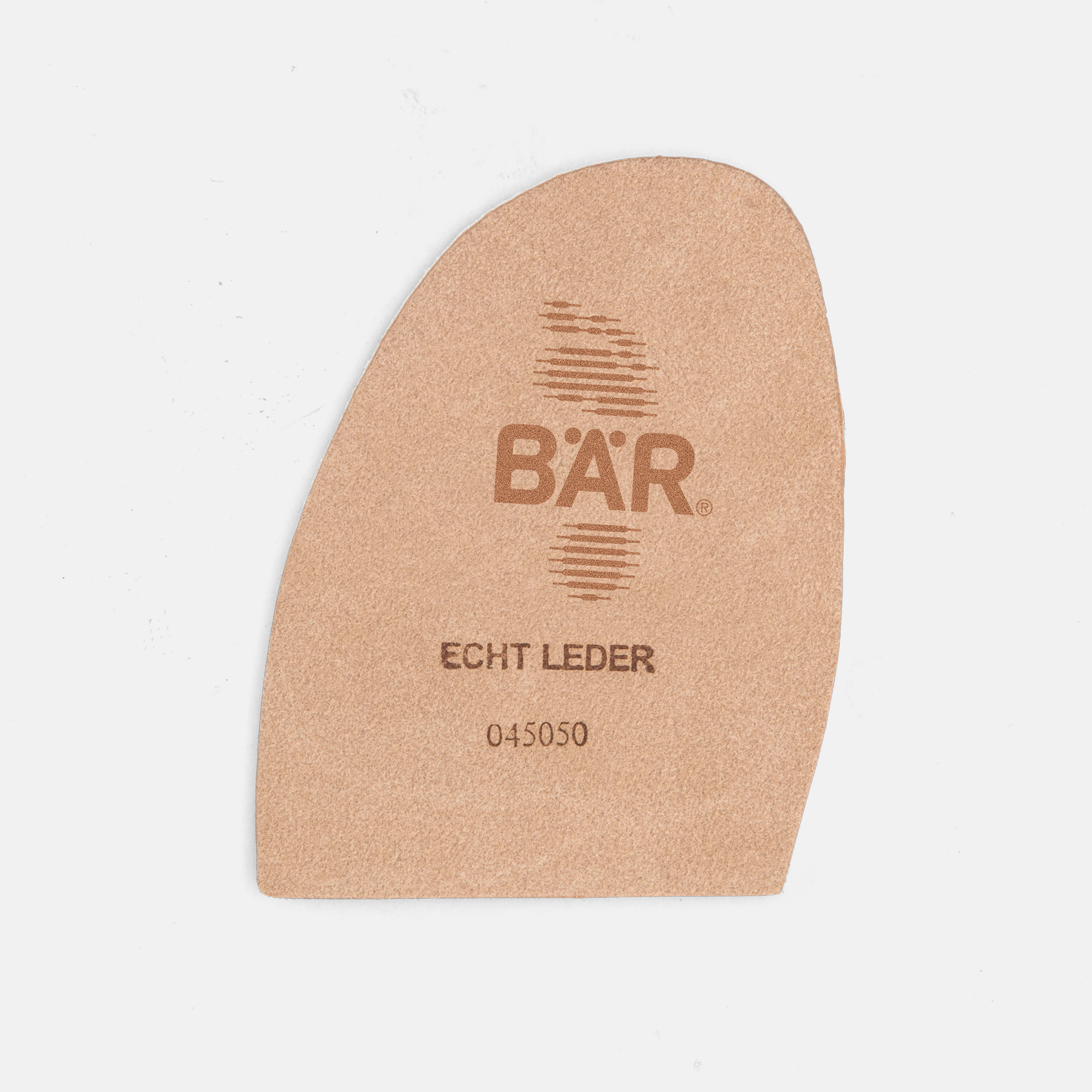 BÄR Schuhe Vorfuß-Halbeinlegesohle 4 mm Schlank DA natur Ansicht von oben