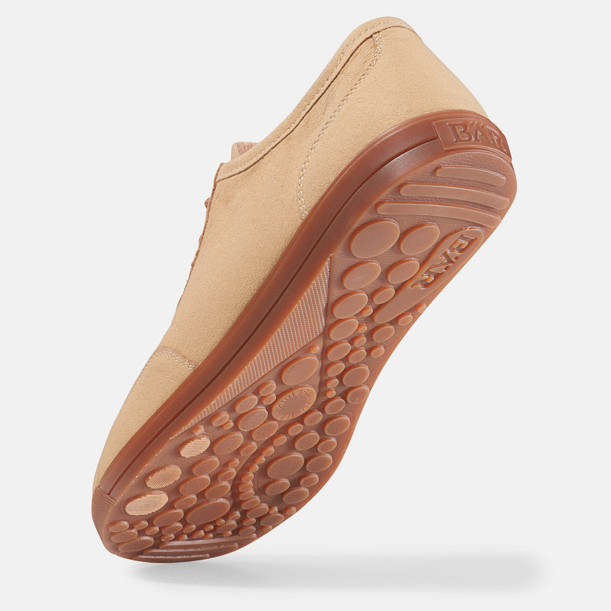 BÄR Schuhe Damenschuhe Freizeitschuhe Emma vegan sand HyphaLite™ - Veganes Obermaterial mit Pilzen Seitenansicht