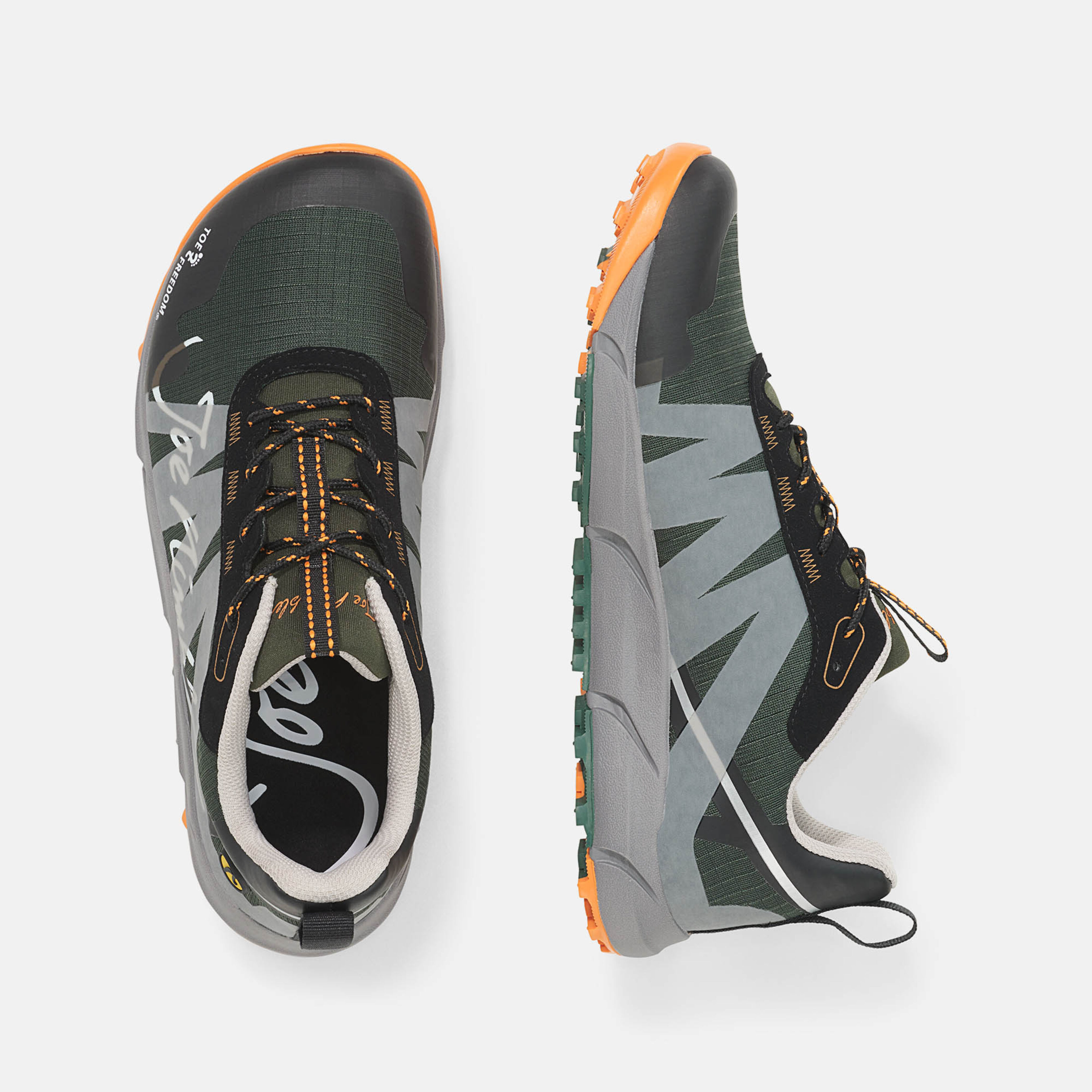 JOENIMBLE Schuhe Damenschuhe Trail Addict WR foggy green Wasserabweisendes Textil Ansicht von oben