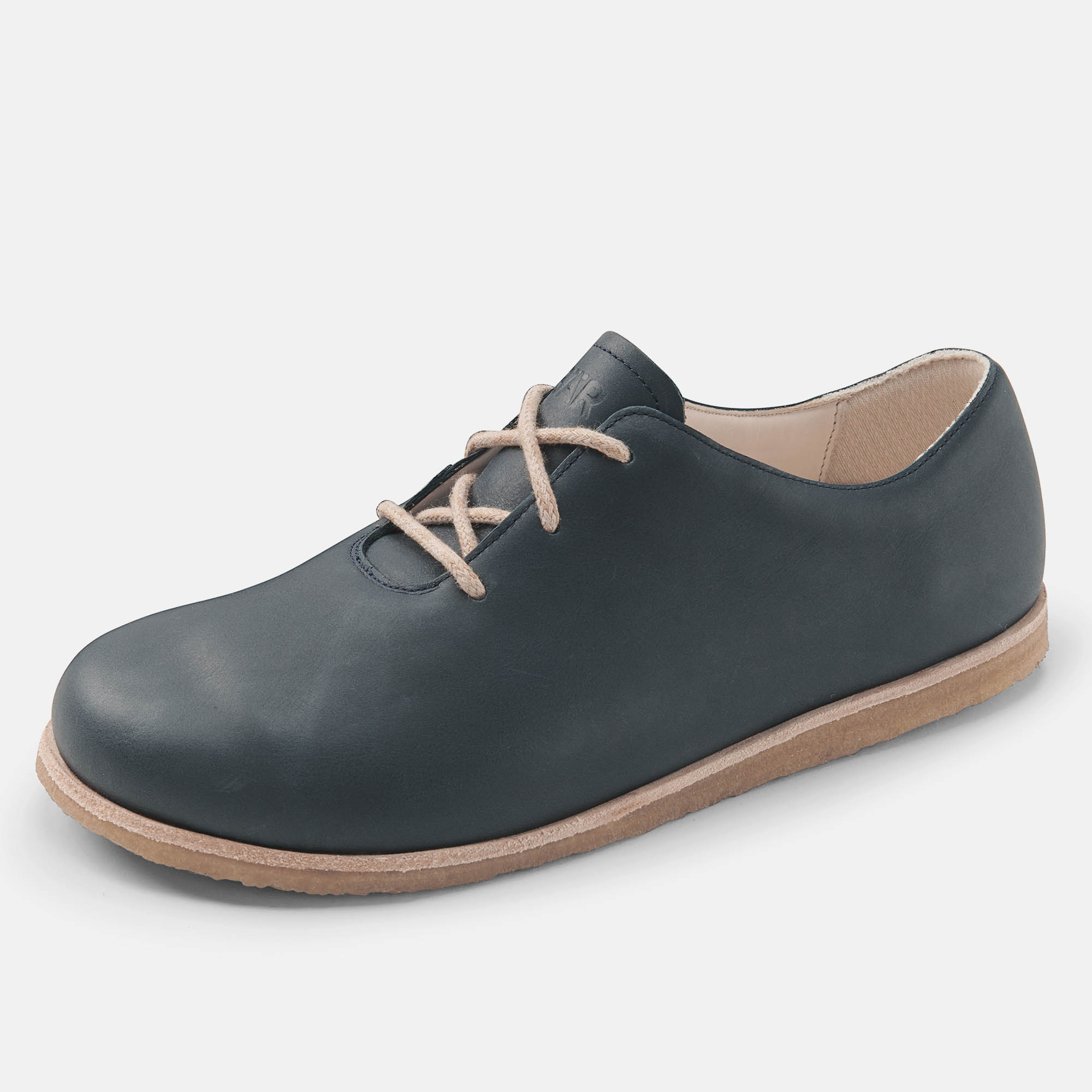 BÄR Schuhe Damenschuhe Freizeitschuhe Carey dunkelblau Rindnappaleder gefettet Produktbild