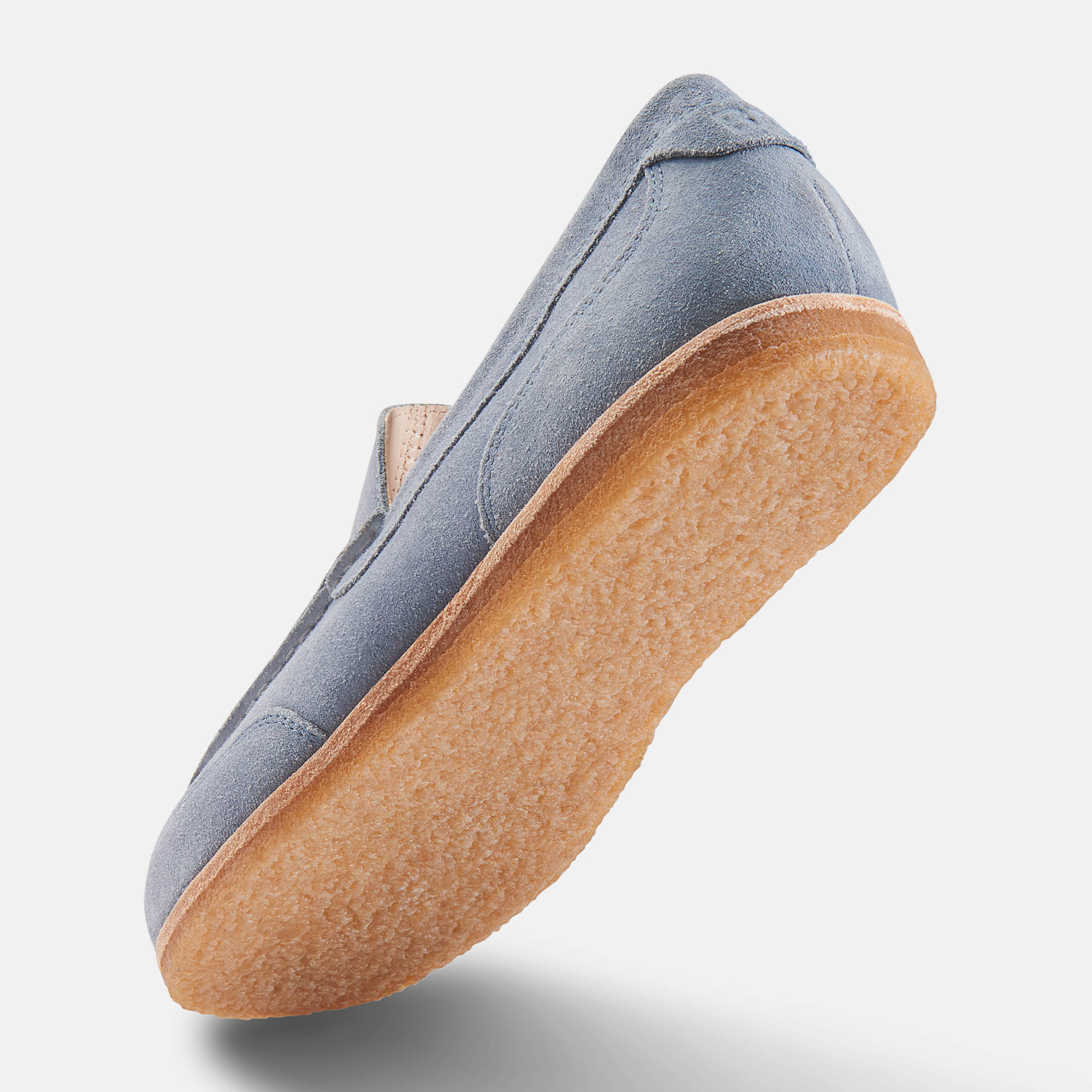 BÄR Schuhe Damenschuhe Freizeitschuhe Denise jeans Kalbveloursleder Seitenansicht