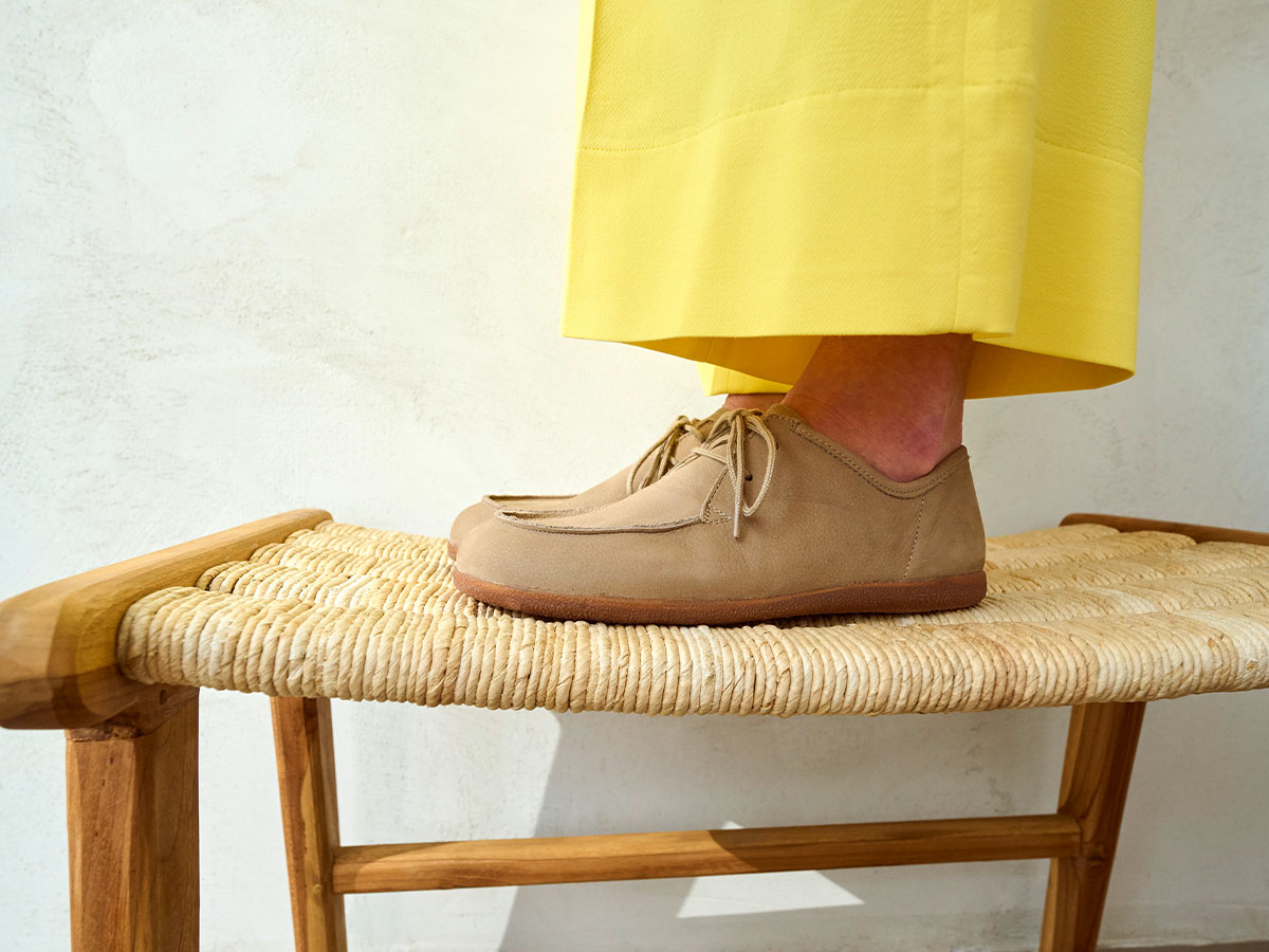 BÄR Schuhe Damenschuhe Freizeitschuhe Johanna toffee Kalbnubukleder Emotionsbild