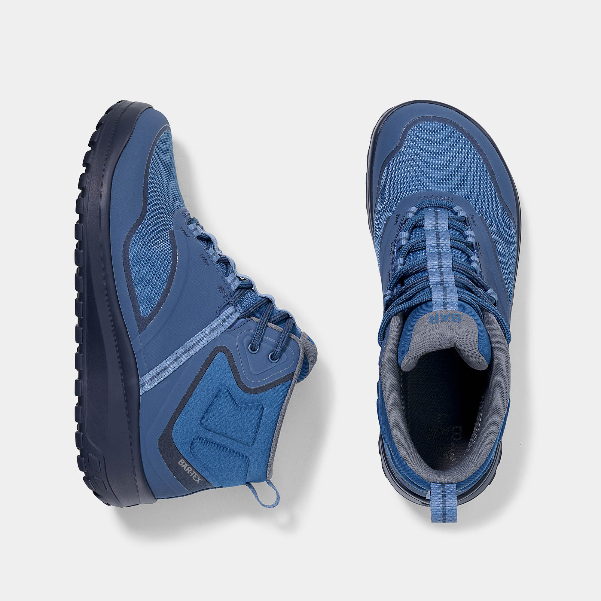 BÄR Schuhe Unisexschuhe Wanderschuhe TrailLite Tex blau Textil Ansicht von oben