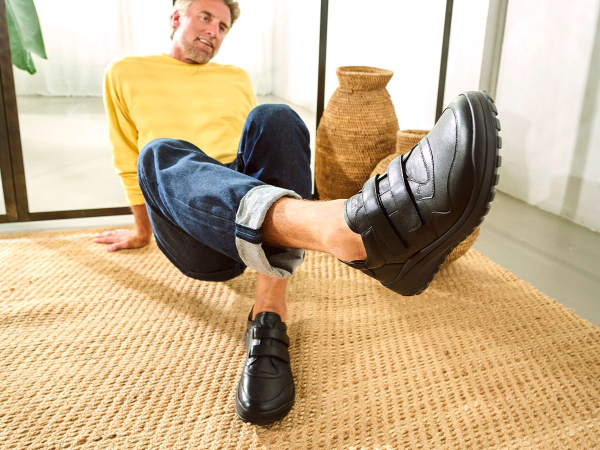 BÄR Schuhe Herrenschuhe Freizeitschuhe Jori weiß Rindnappaleder, Rindveloursleder Emotionsbild