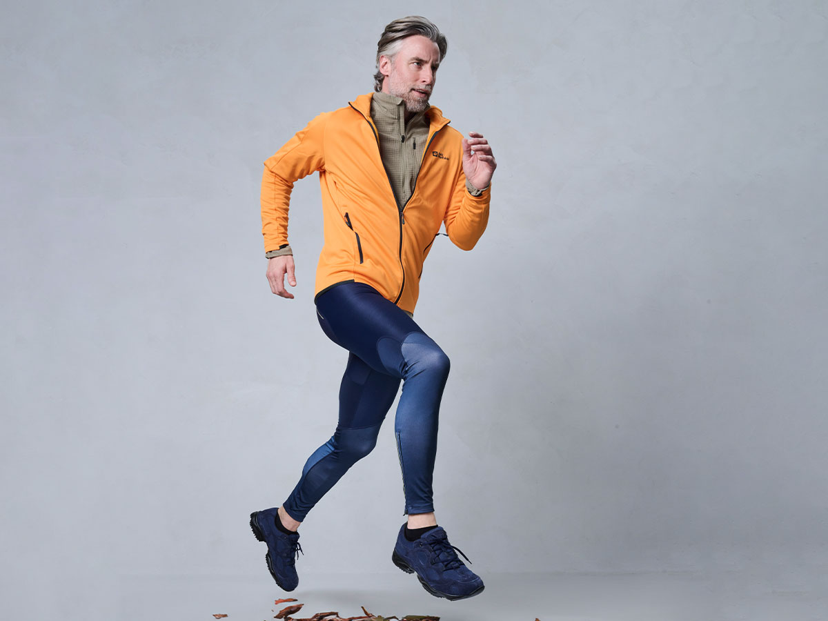 BÄR Schuhe Unisexschuhe Laufschuhe High Performance 2.5 jeans Kalbveloursleder, Textil Emotionsbild