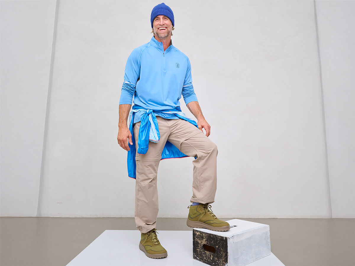 BÄR Schuhe Unisexschuhe Wanderschuhe TrailLite Tex blau Textil Emotionsbild