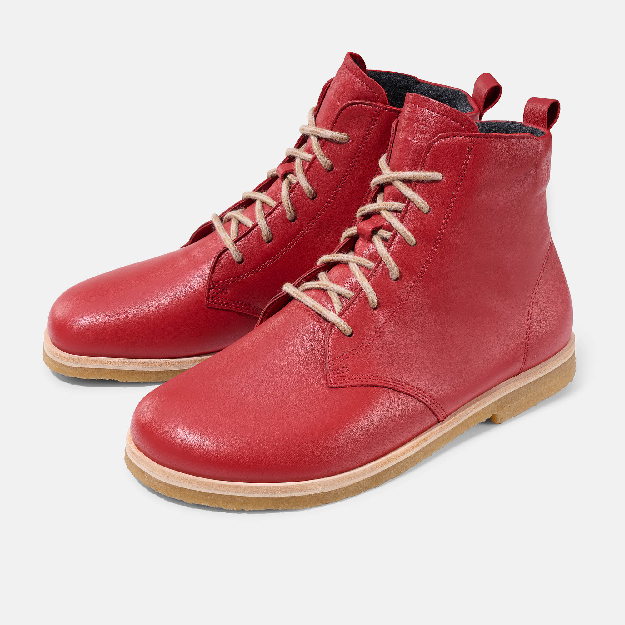 BÄR Schuhe Damenschuhe Freizeitschuhe Shay rot Kalbnappaleder wasserabweisend Hauptbild