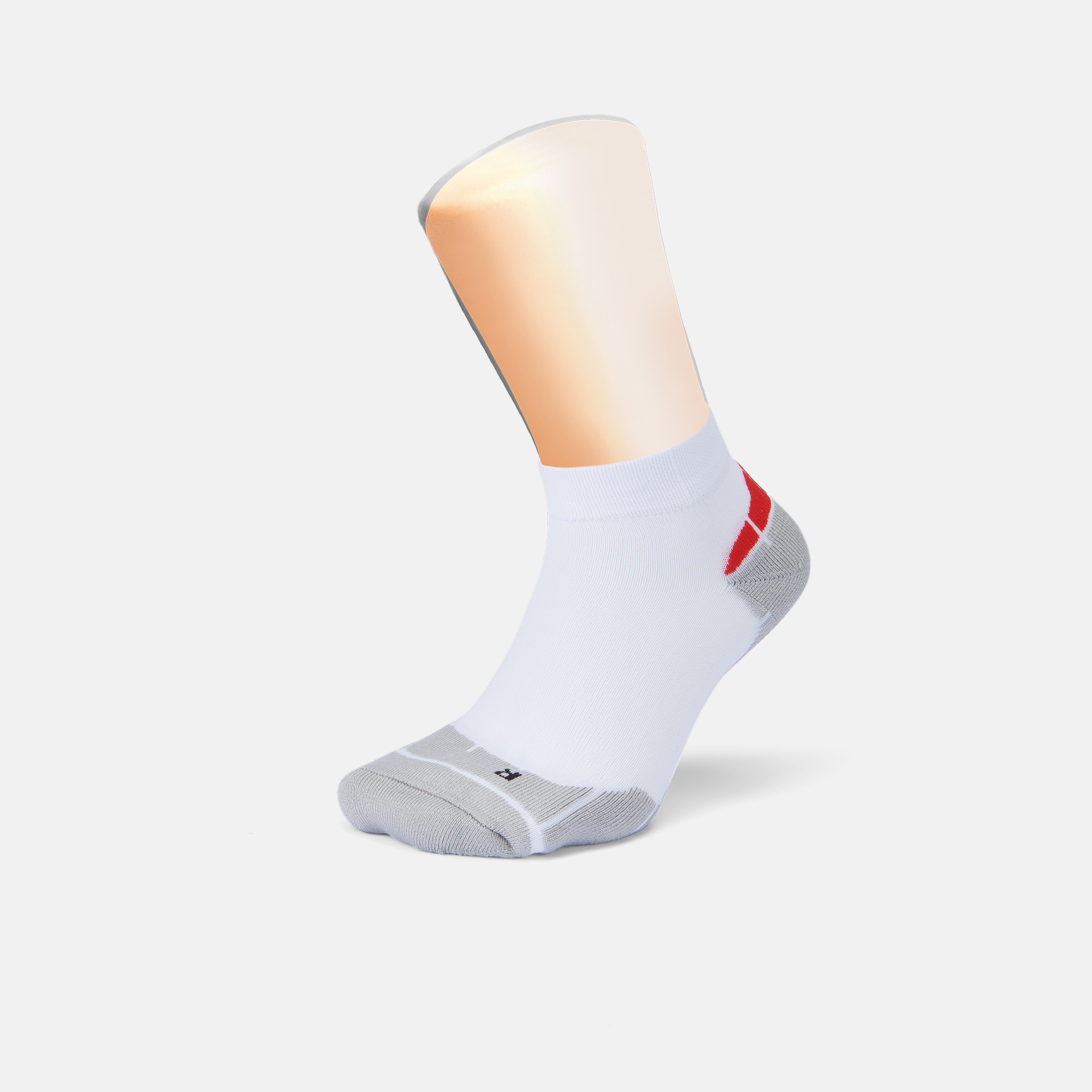 BÄR Schuhe Funktions-Sportsocken weiss/grau Hauptbild