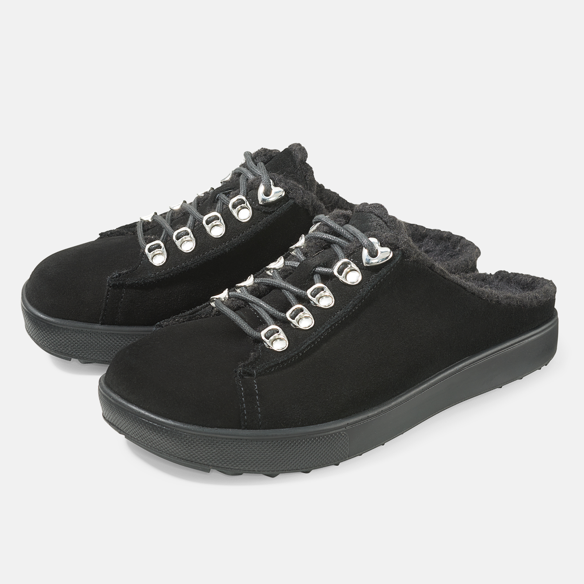 BÄR Schuhe Damenschuhe Freizeitschuhe Ellen-Cozy schwarz Kalbveloursleder wasserabweisend Hauptbild