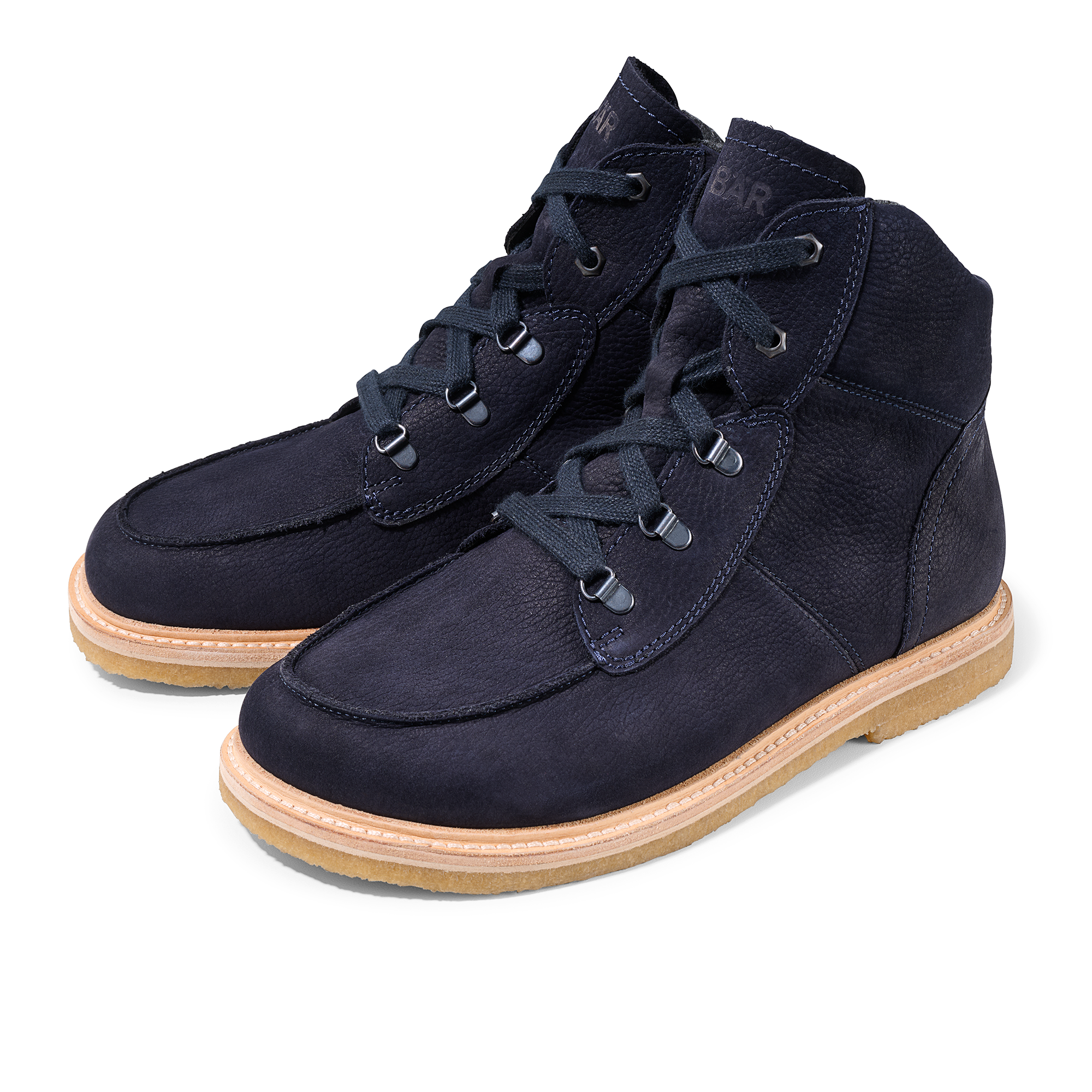 BÄR Schuhe Herrenschuhe Freizeitschuhe Roger dunkelblau Rindnubukleder wasserabweisend Hauptbild
