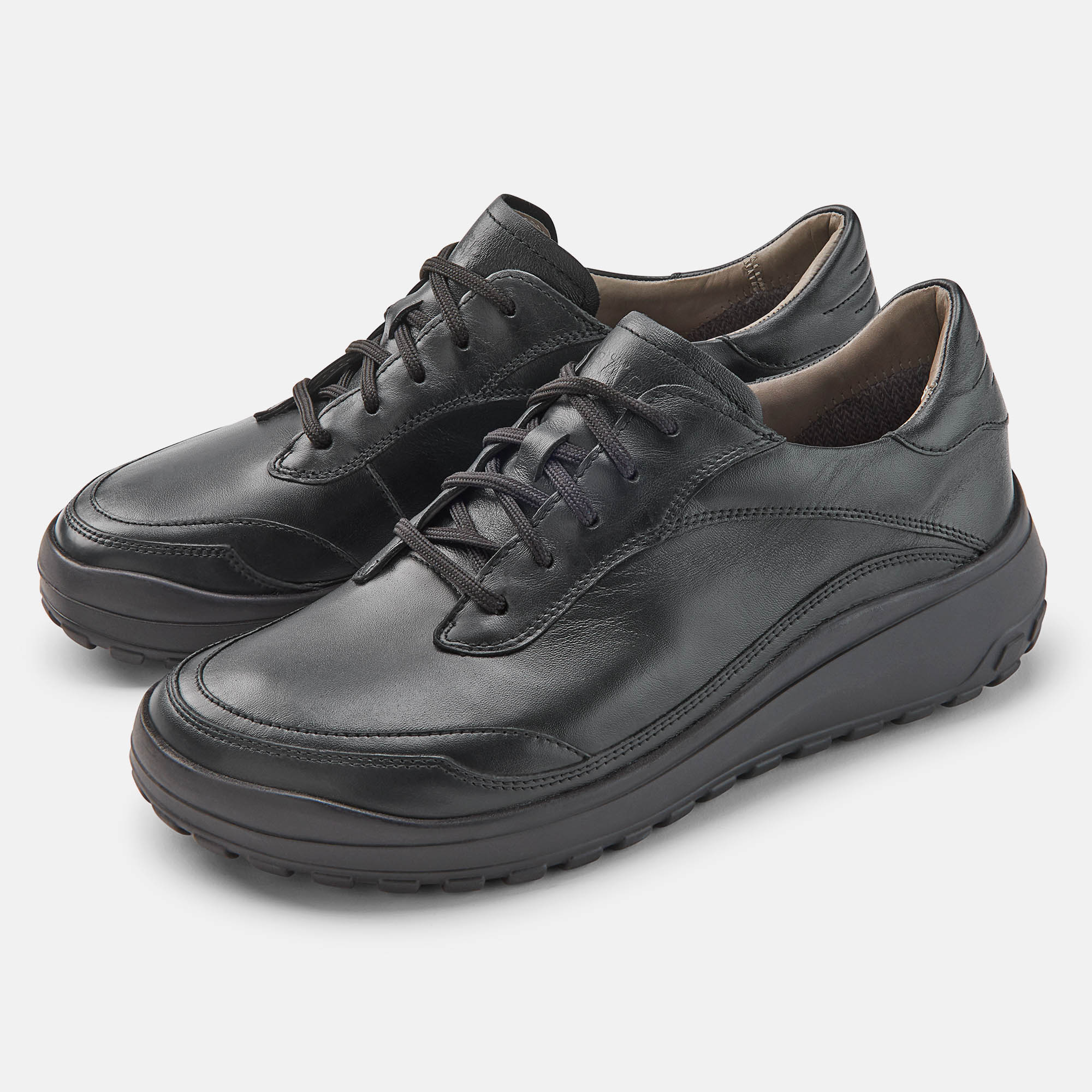 BÄR Schuhe Herrenschuhe Freizeitschuhe Quinn schwarz Rindnappaleder, Rindveloursleder Hauptbild