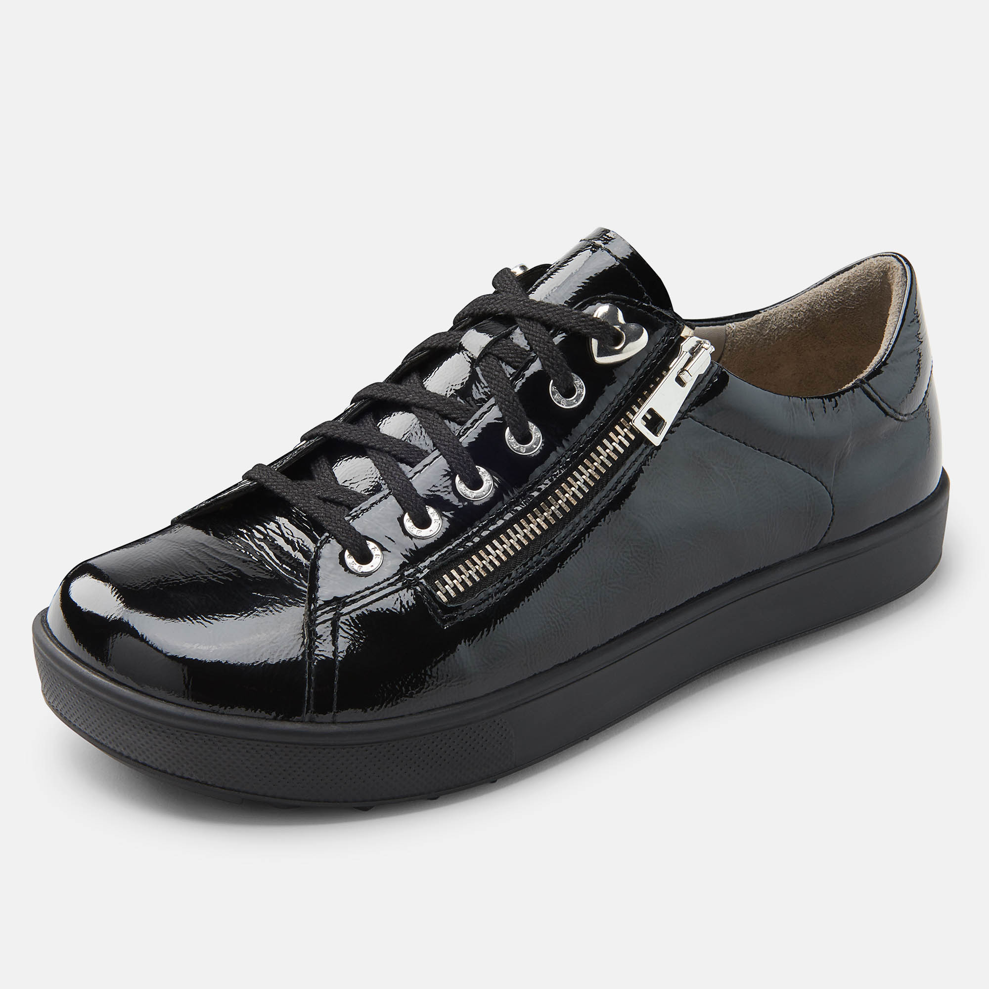 BÄR Schuhe Damenschuhe Freizeitschuhe Margot schwarz Kalblackleder Produktbild