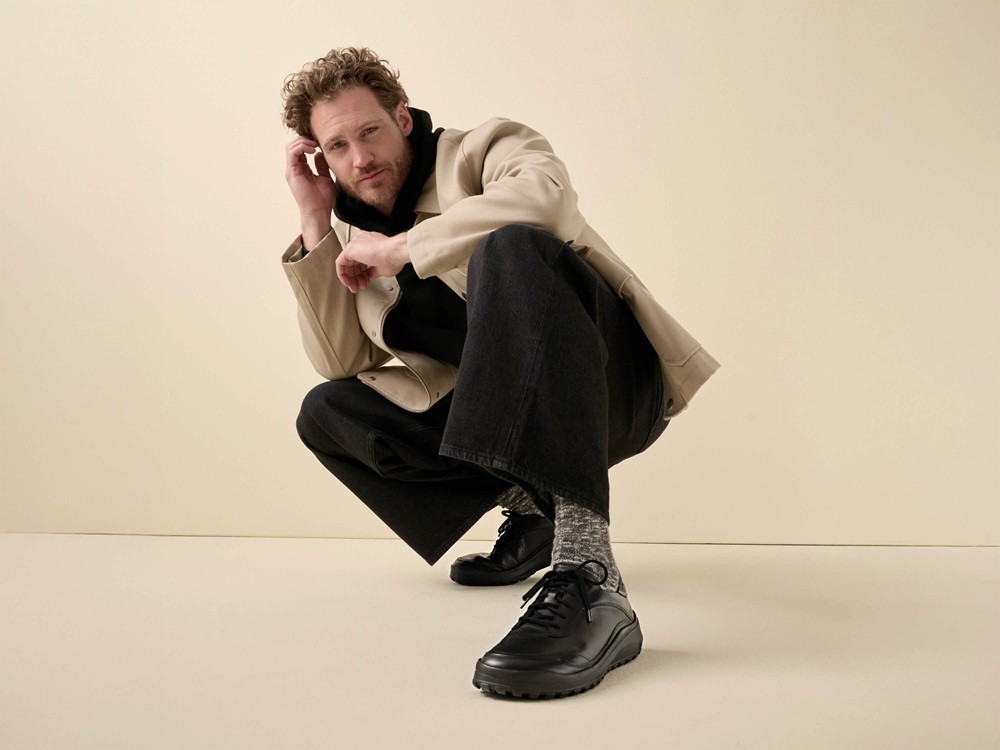 BÄR Schuhe Herrenschuhe Freizeitschuhe Quinn schwarz Rindnappaleder, Rindveloursleder Emotionsbild