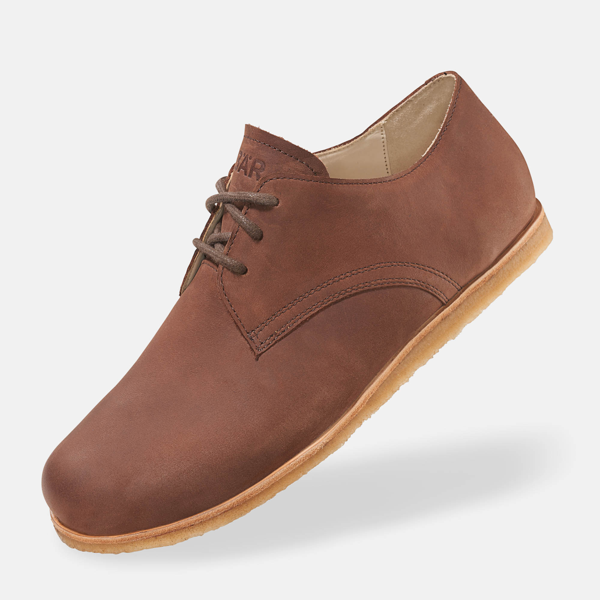 BÄR Schuhe Herrenschuhe Businessschuhe Clint dunkelbraun Rindnappaleder gefettet Produktbild