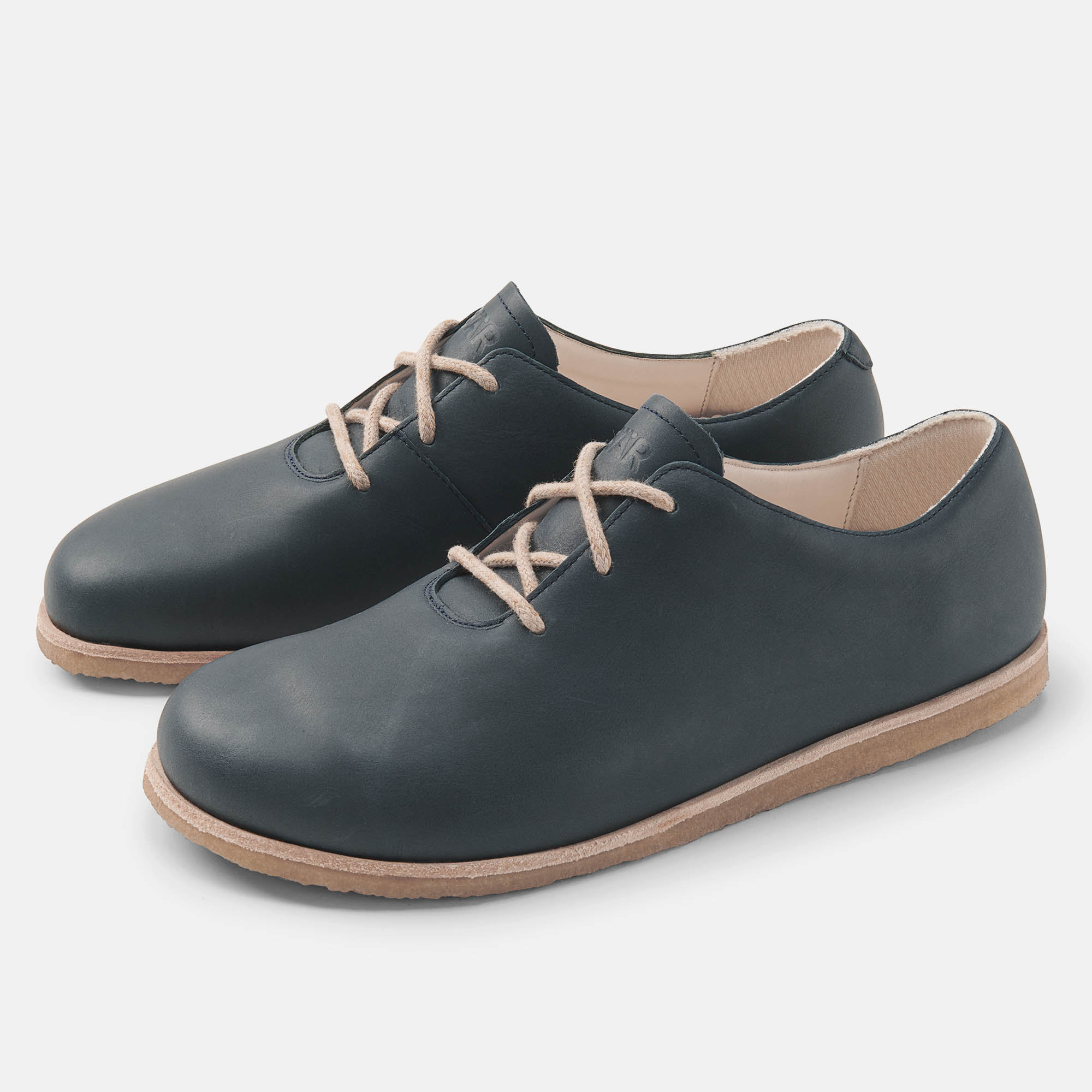 BÄR Schuhe Damenschuhe Freizeitschuhe Carey dunkelblau Rindnappaleder gefettet Hauptbild