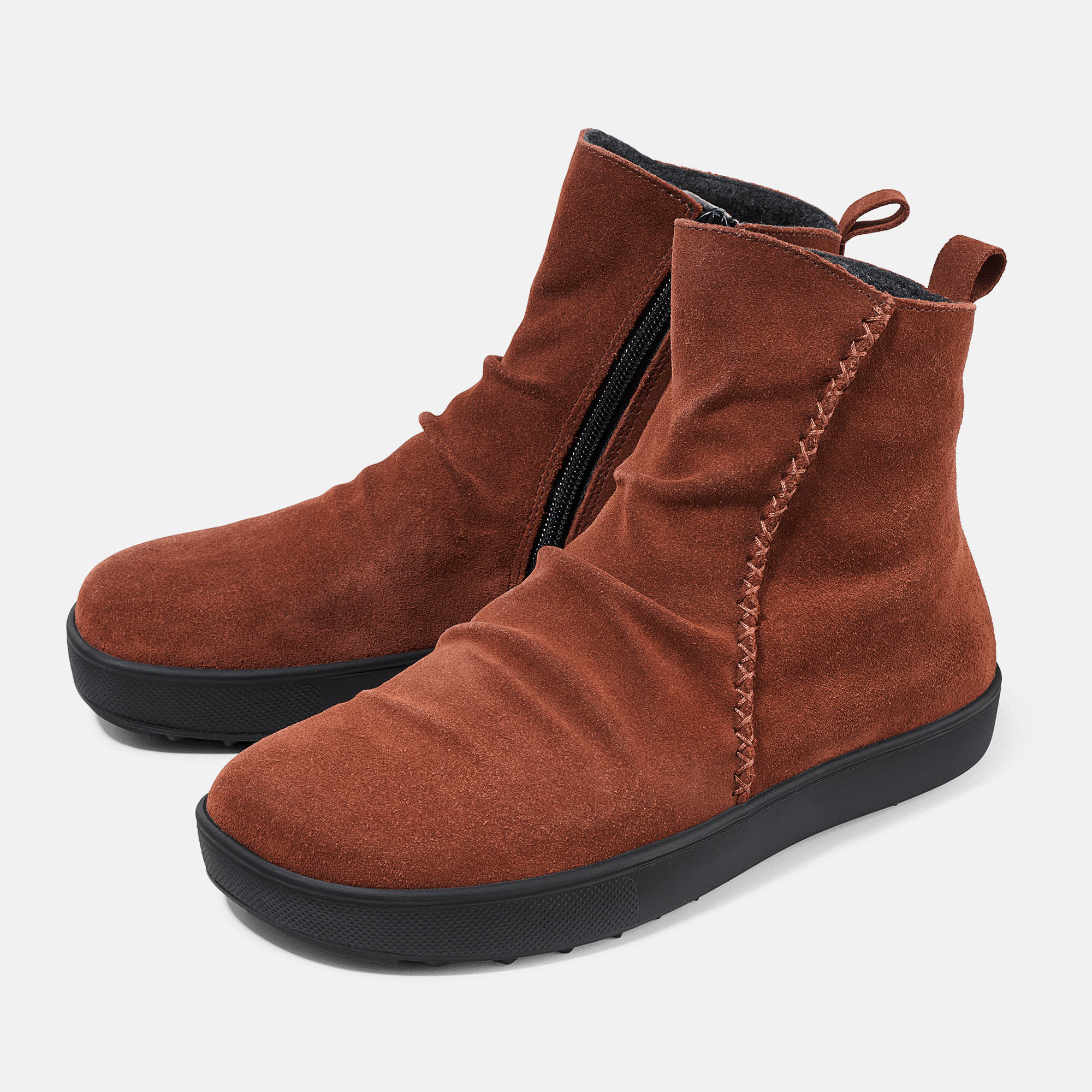 BÄR Schuhe Damenschuhe Freizeitschuhe Merle braun Kalbveloursleder wasserabweisend Hauptbild